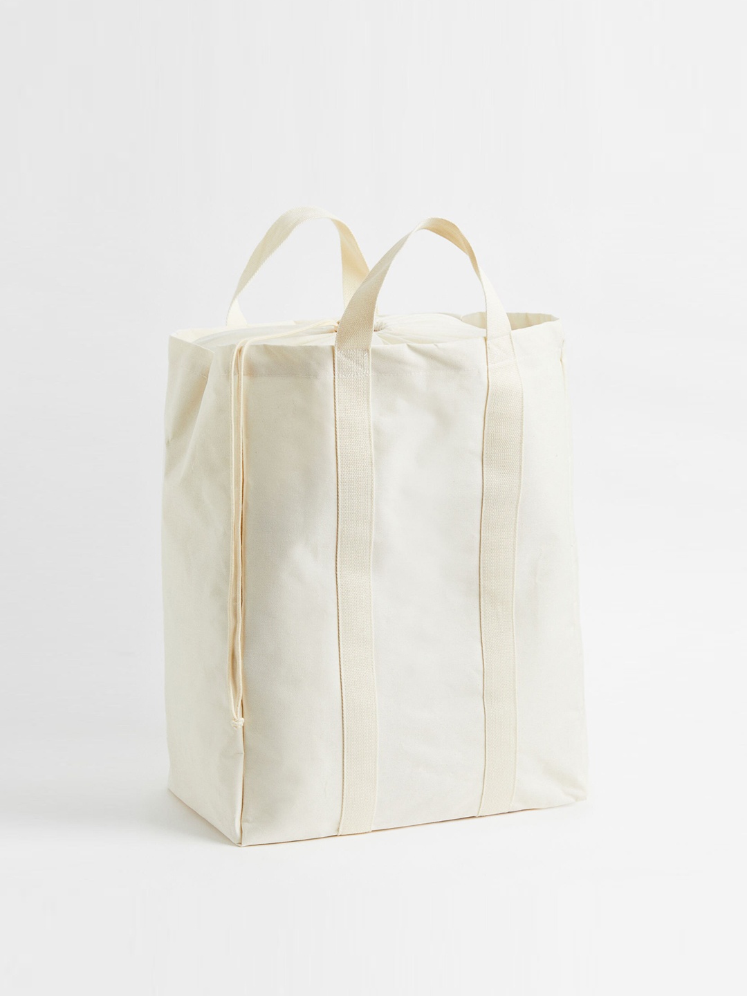 

H&M White Cotton Twill Laundry Bag