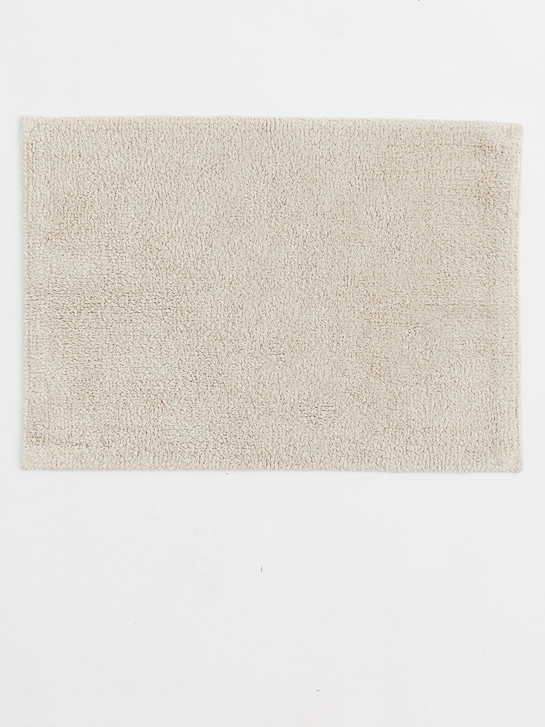 

H&M Beige Tufted Pure Cotton Bath Mat