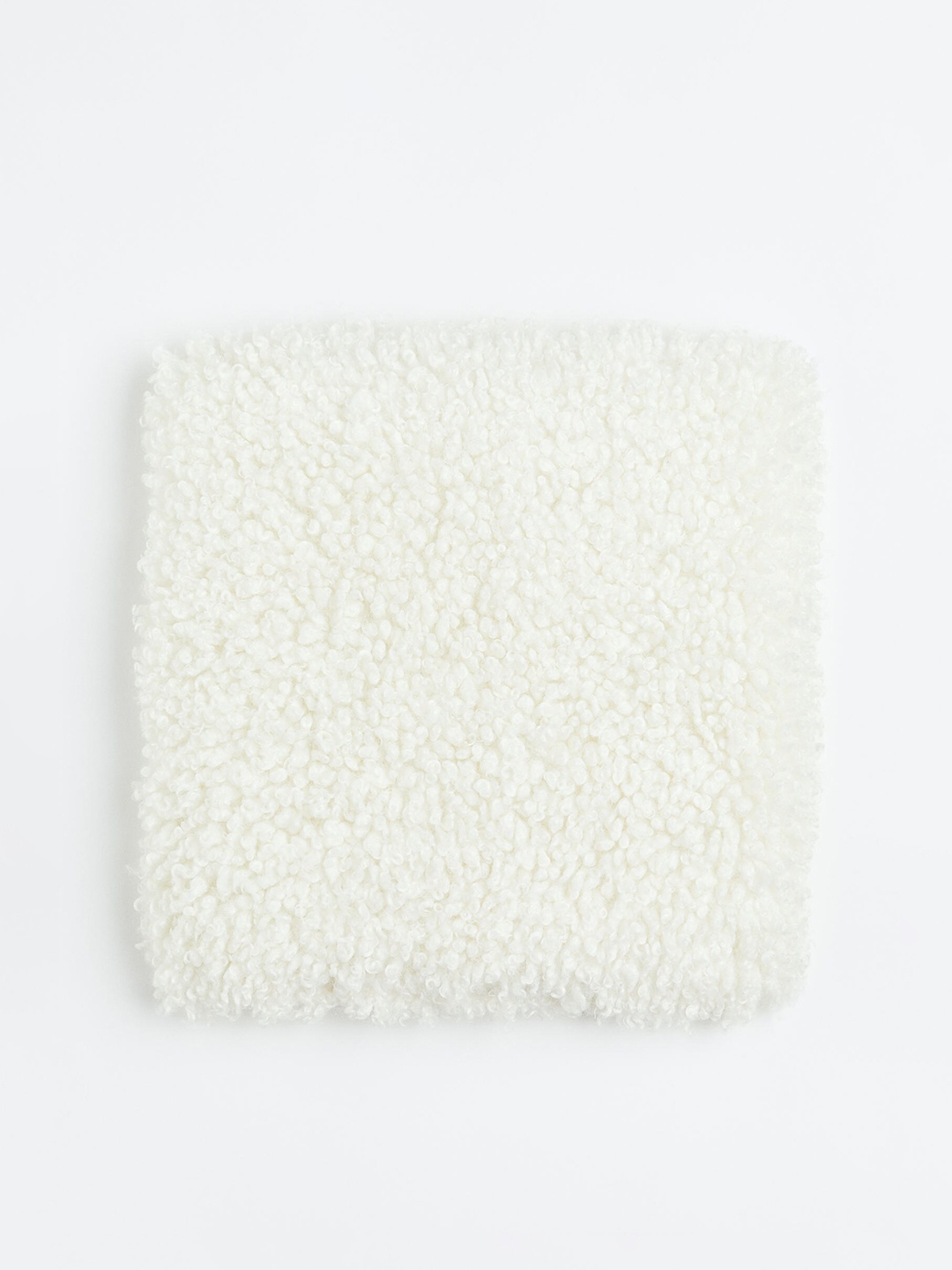 

H&M Beige Teddy Seat Cushion