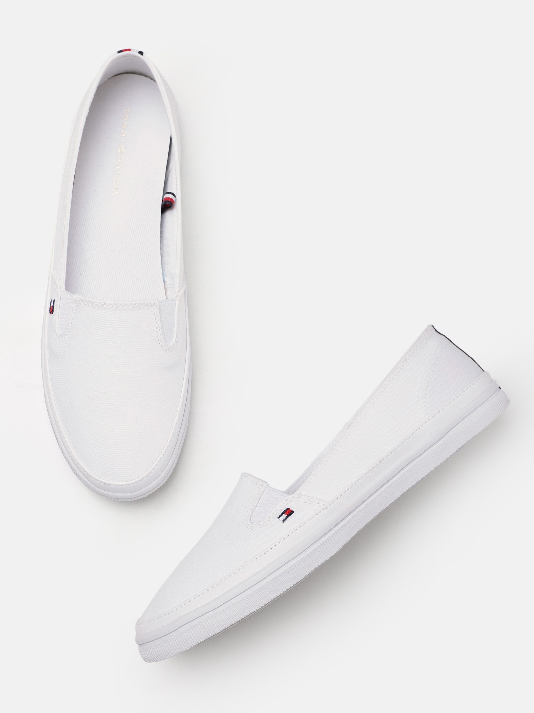 

Tommy Hilfiger Women Slip-On Loafers, White