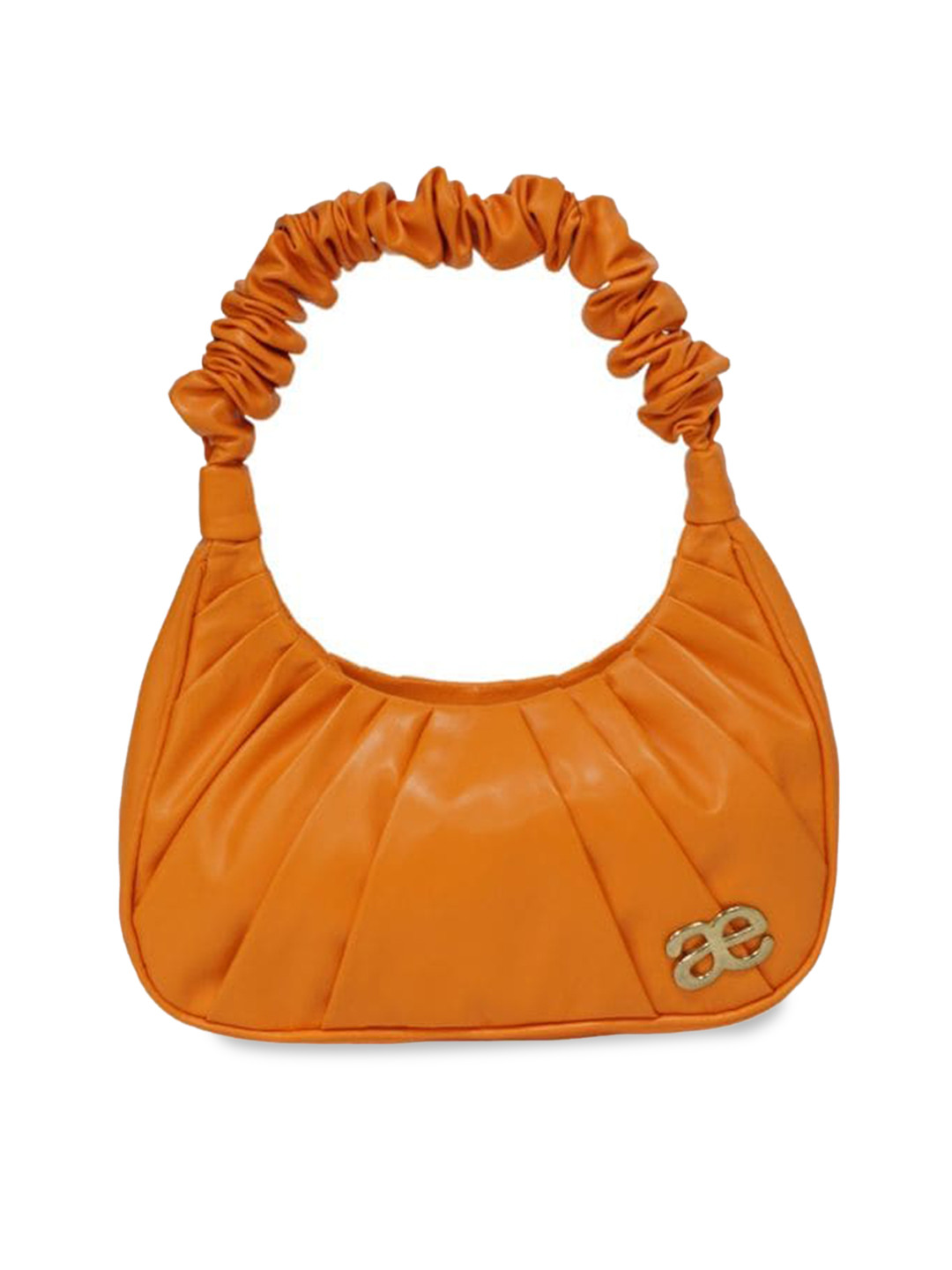 

Aegte Ruffle Strap Shoulder Bag, Orange