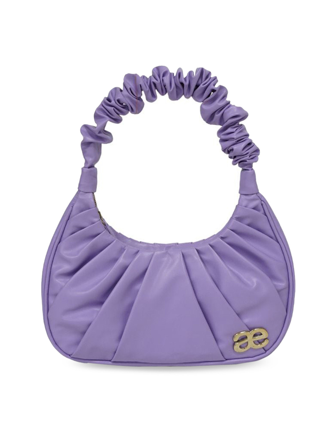 

Aegte Ruffle Strap Shoulder Bag, Lavender