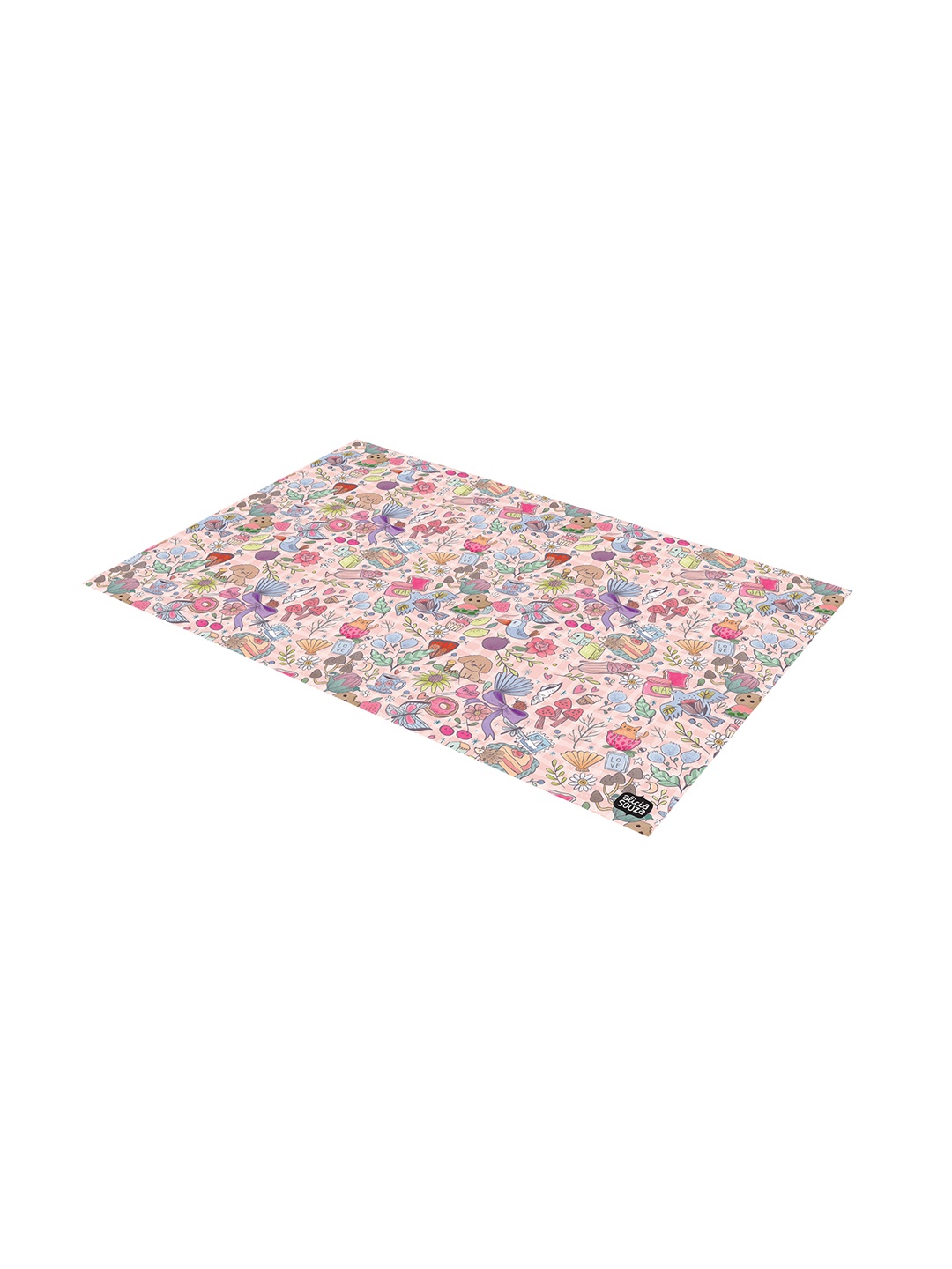 

Alicia Souza Pink & Blue Printed Sweetest Things Desk Mat