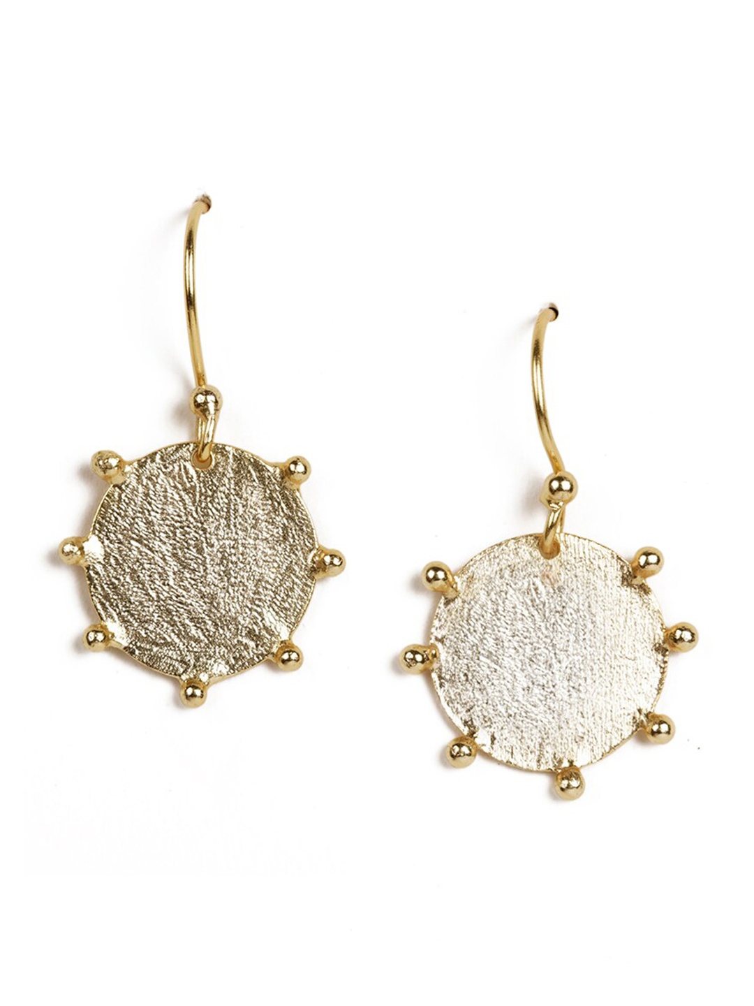 

STILSKII Gold-Plated Contemporary Drop Earrings