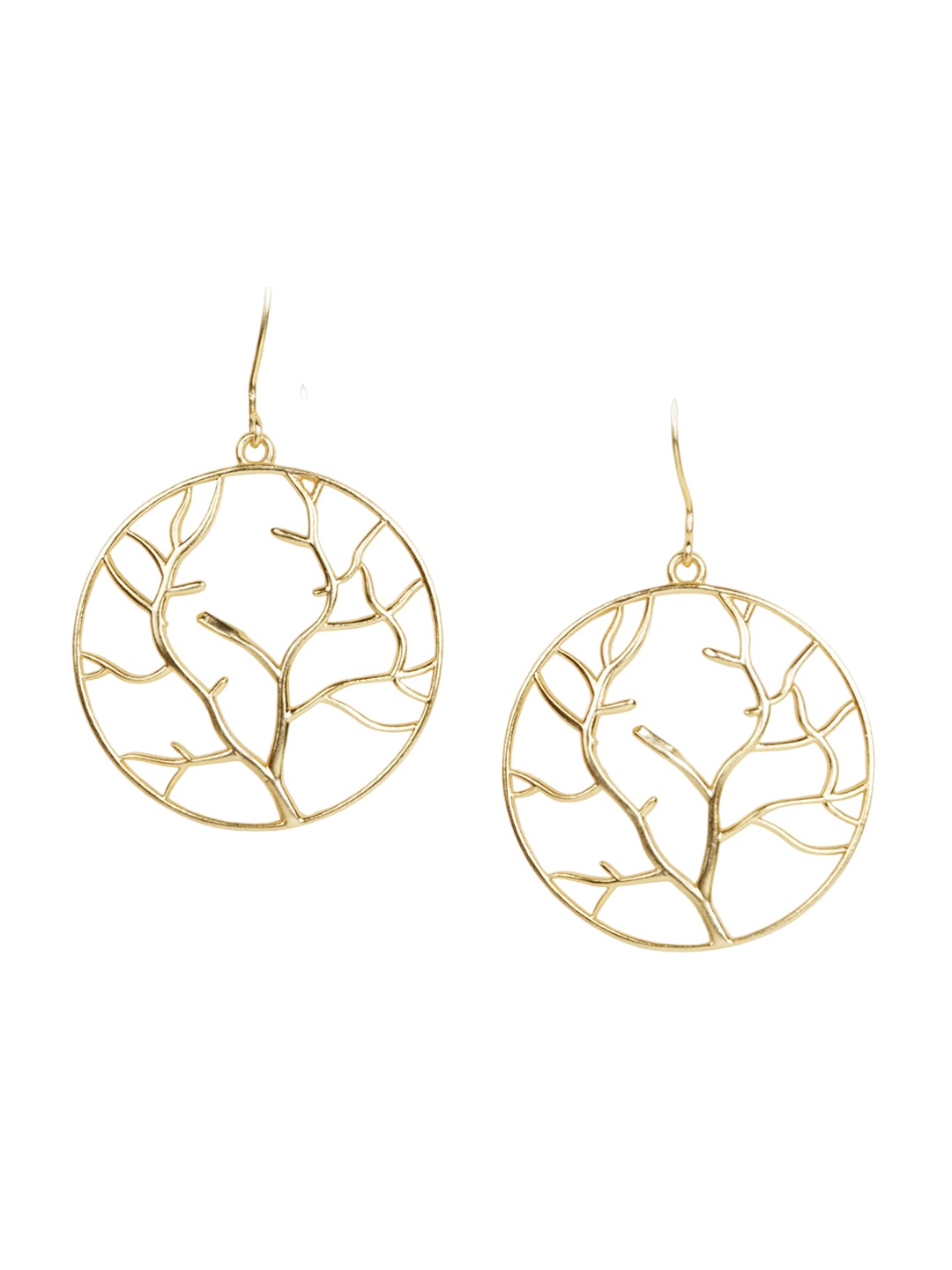 

STILSKII Gold-Plated Contemporary Drop Earrings