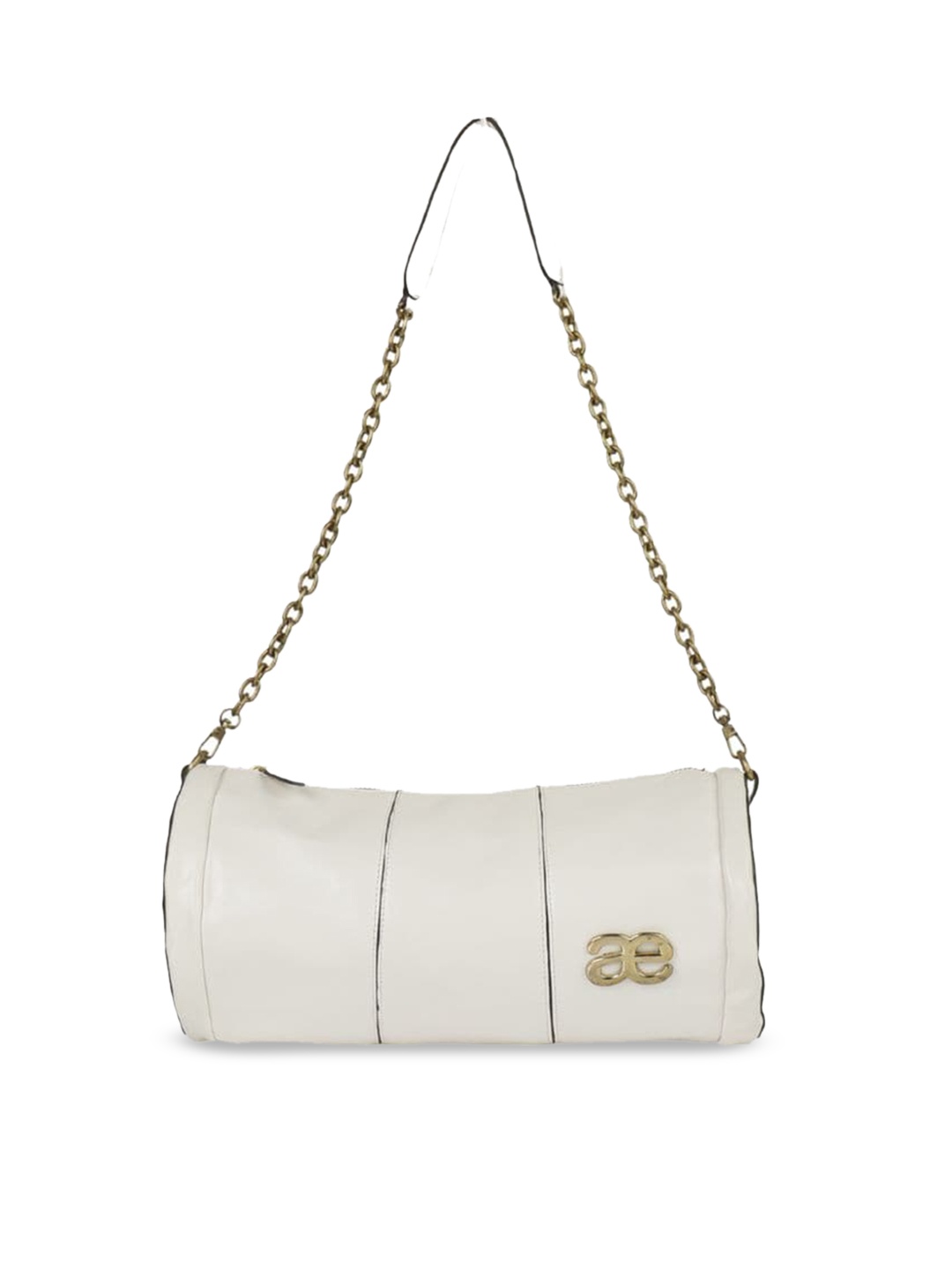 

Aegte Duffle Chain Bag, White