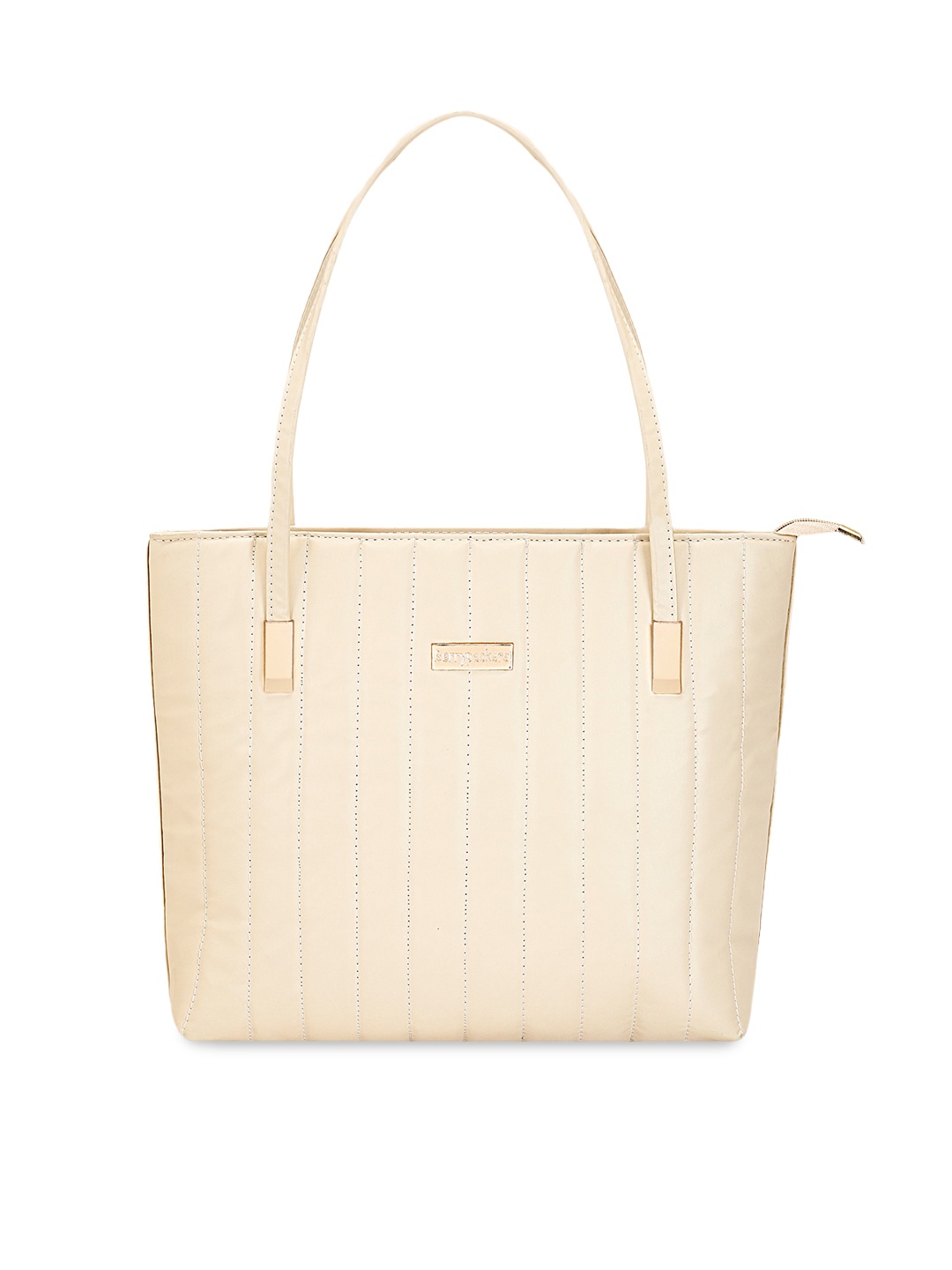 

Berrypeckers Textured Structured Shoulder Bag, Cream