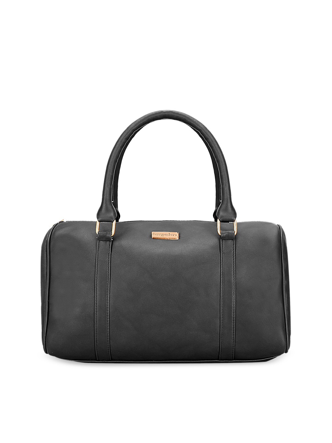

Berrypeckers Structured Handheld Bag, Black