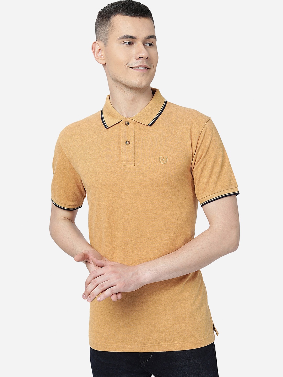 

Greenfibre Polo Collar T-shirt, Yellow