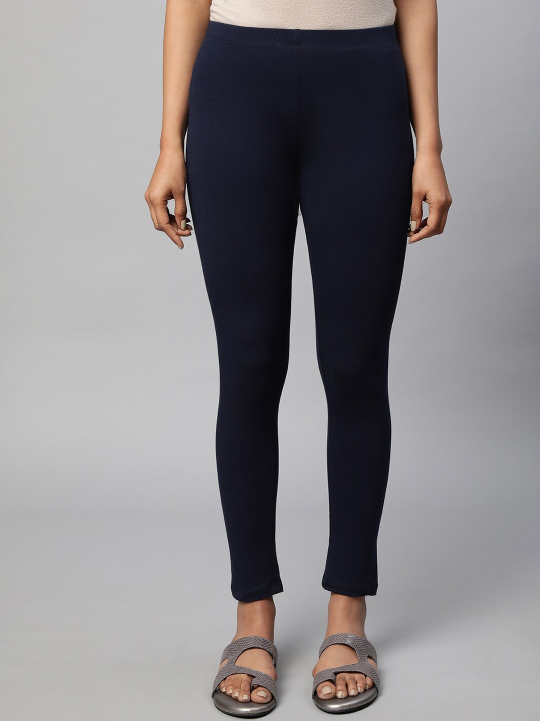 

elleven Cotton Leggings, Navy blue