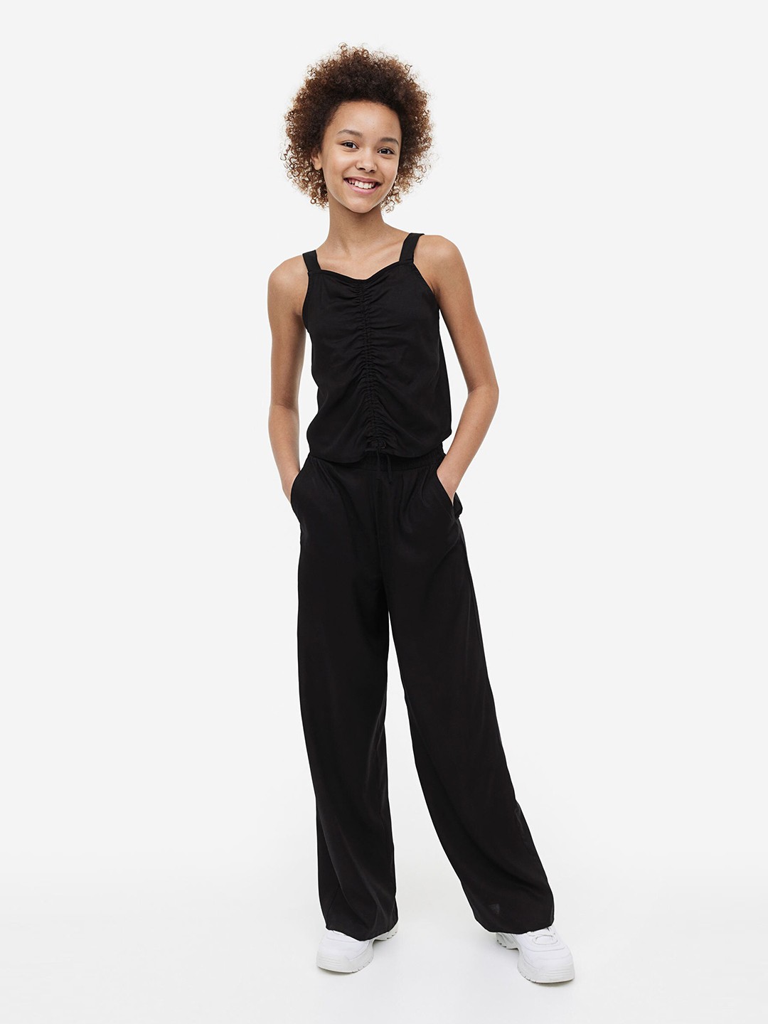 

H&M Girls 2-Piece Set, Black