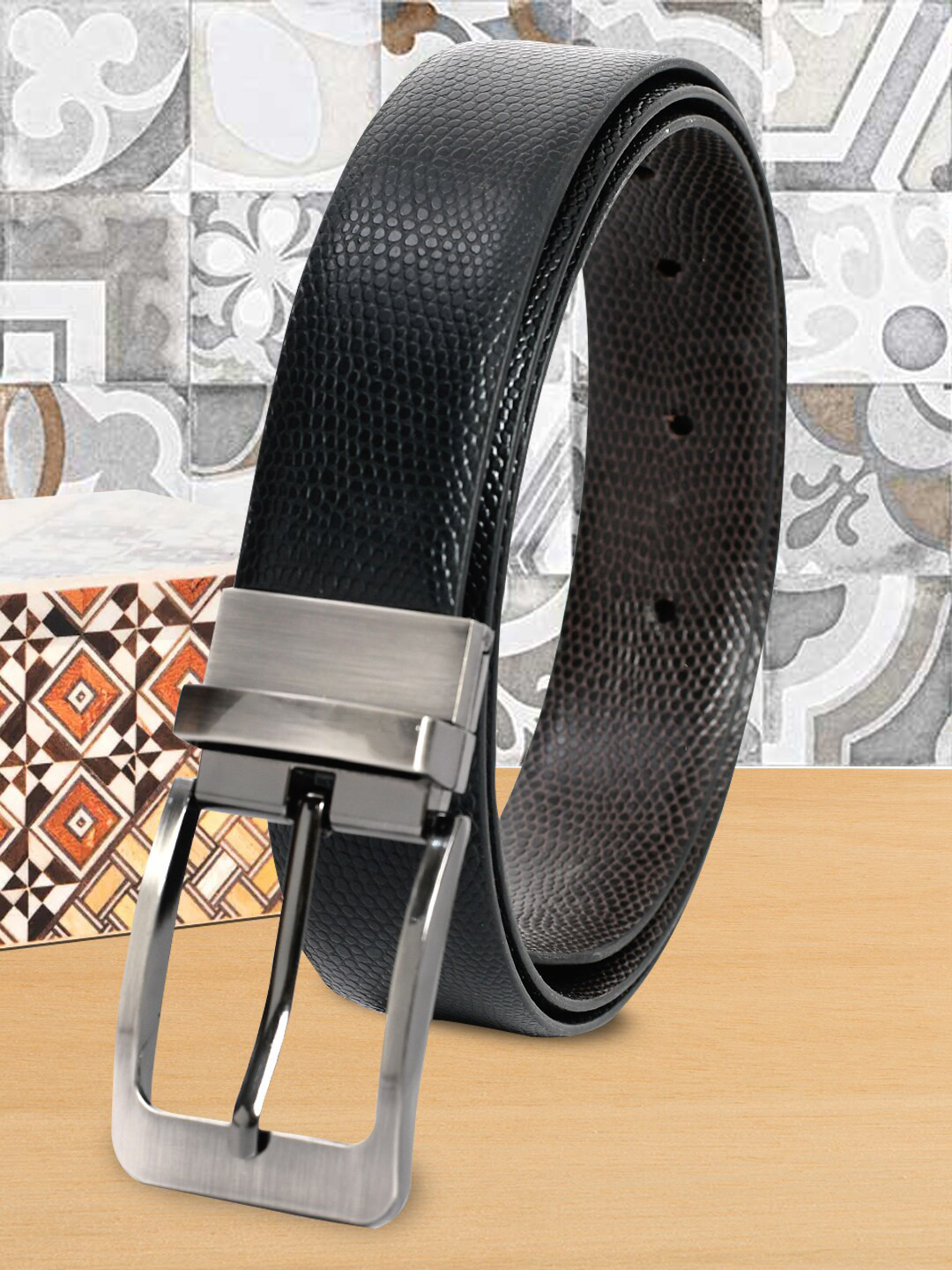 

Kastner Men Reversible Formal Belt, Black