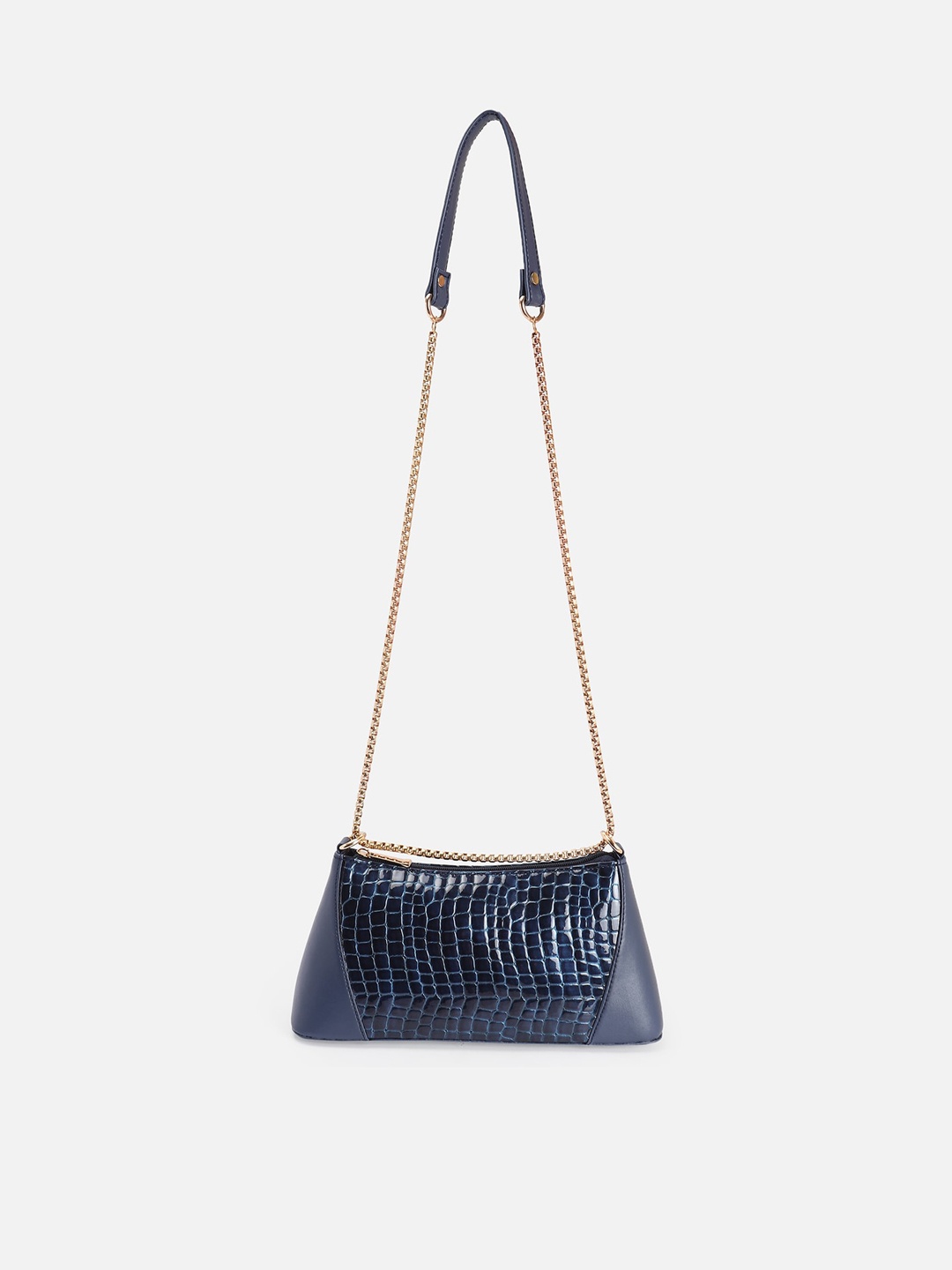 

ATHLISIS Animal Textured PU Structured Shoulder, Blue