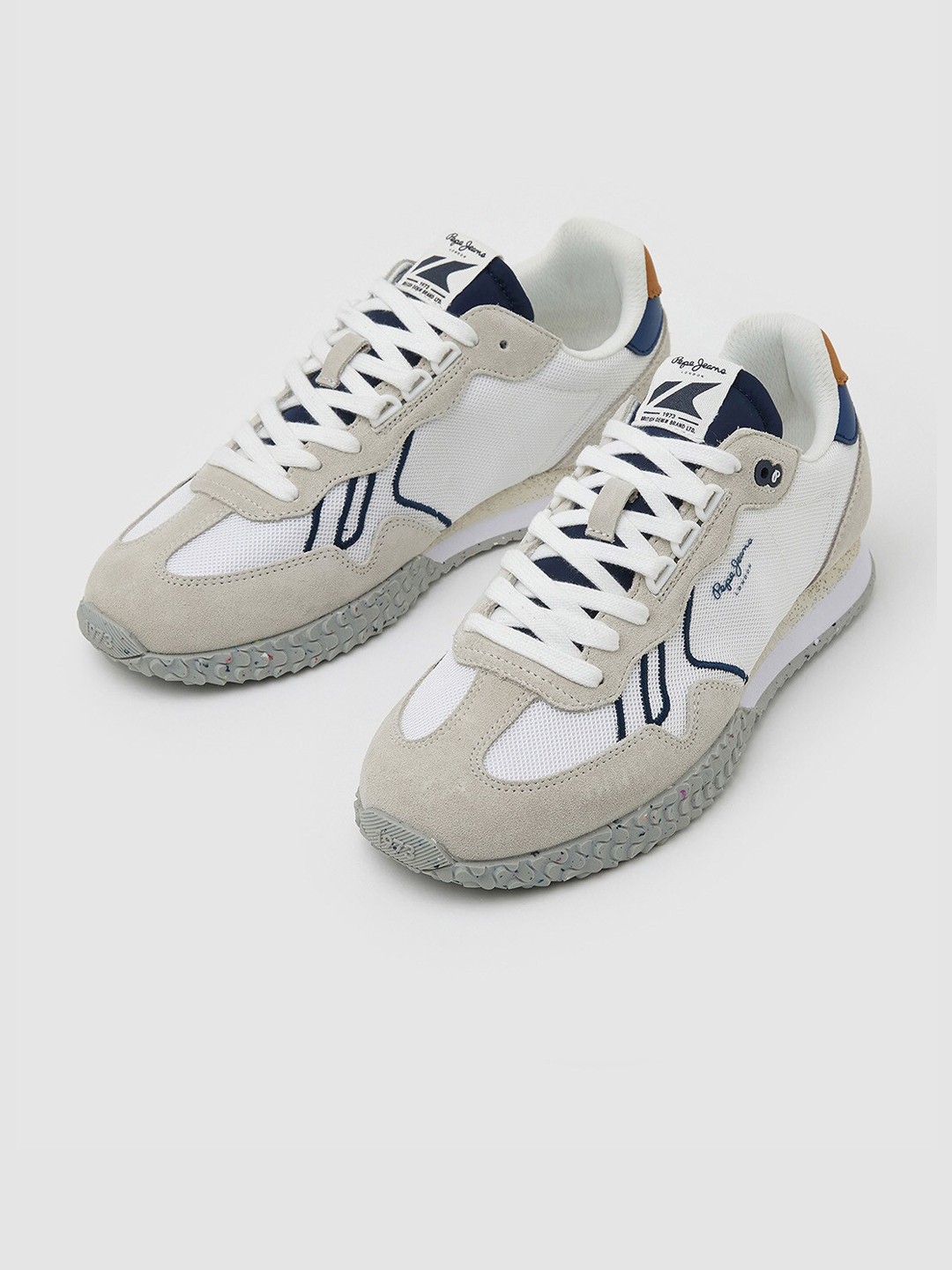 

Pepe Jeans Men Holland Serie 1 Eco Sneakers, White