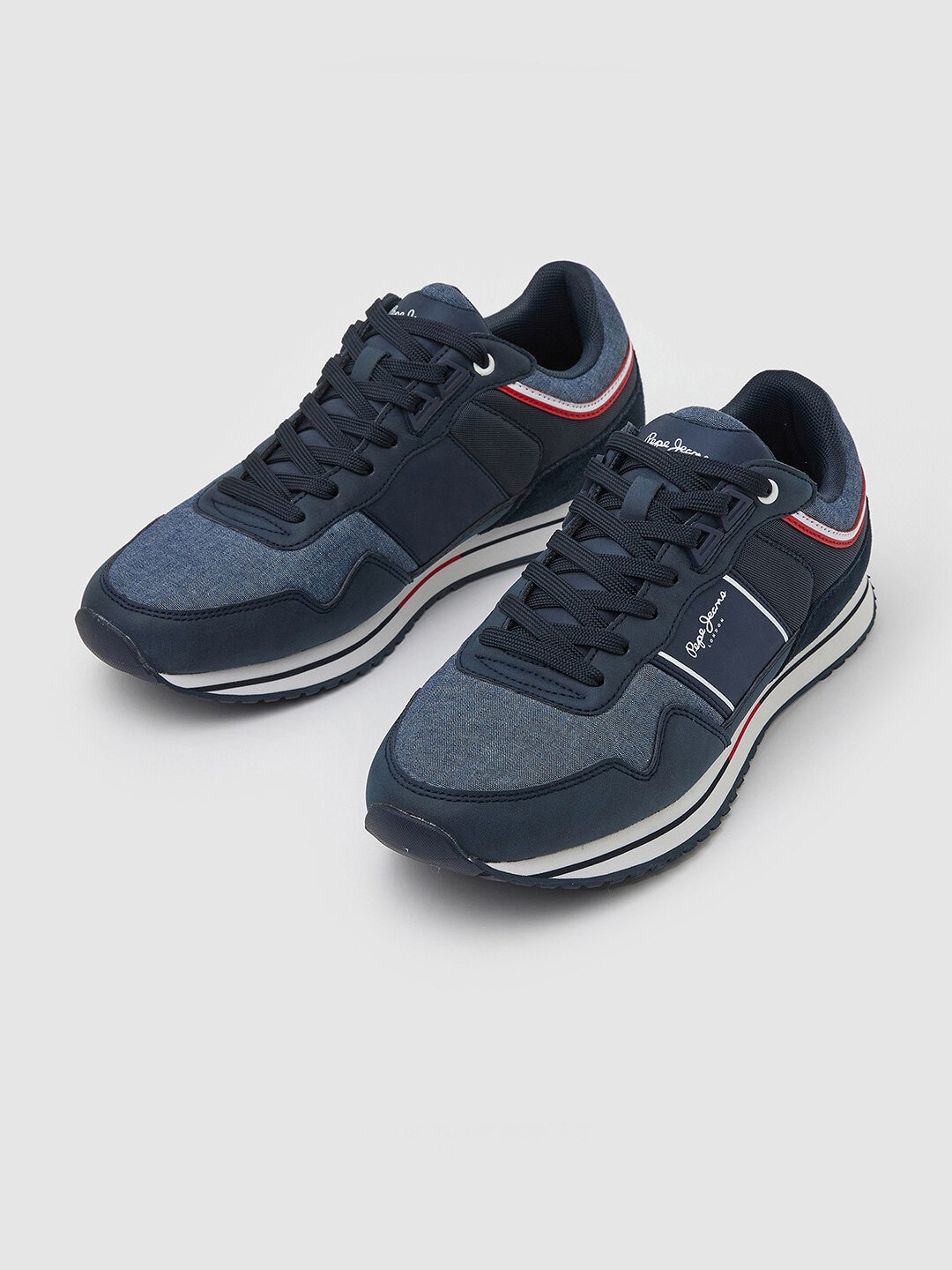 

Pepe Jeans Men Tour Club-SS23 Sneakers, Navy blue
