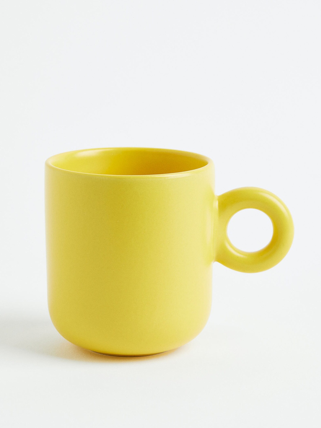 

H&M Yellow Stoneware Mug