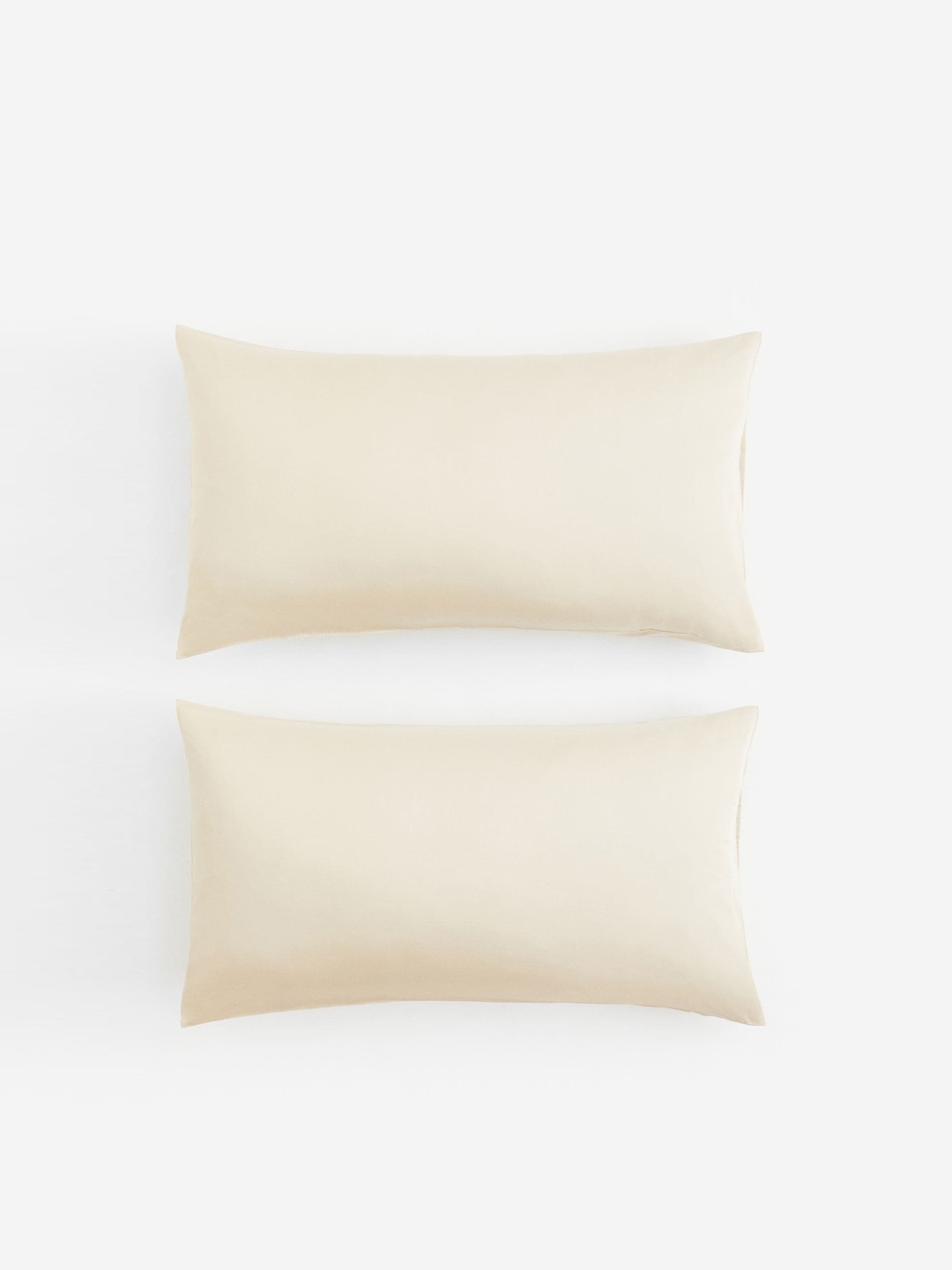 

H&M Beige 2-Pack Sateen Pillowcases