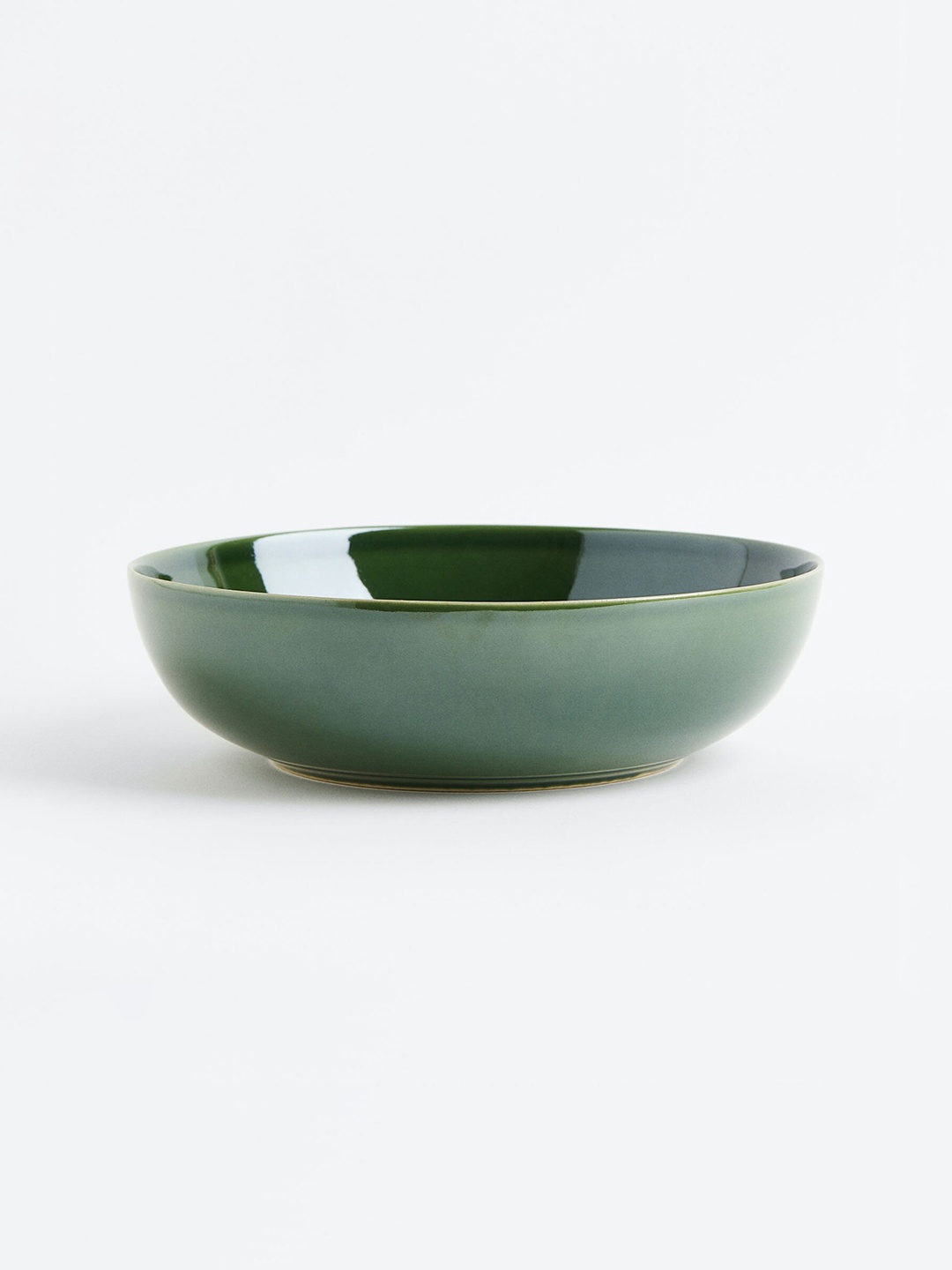 

H&M Green Stoneware Serving Bowl