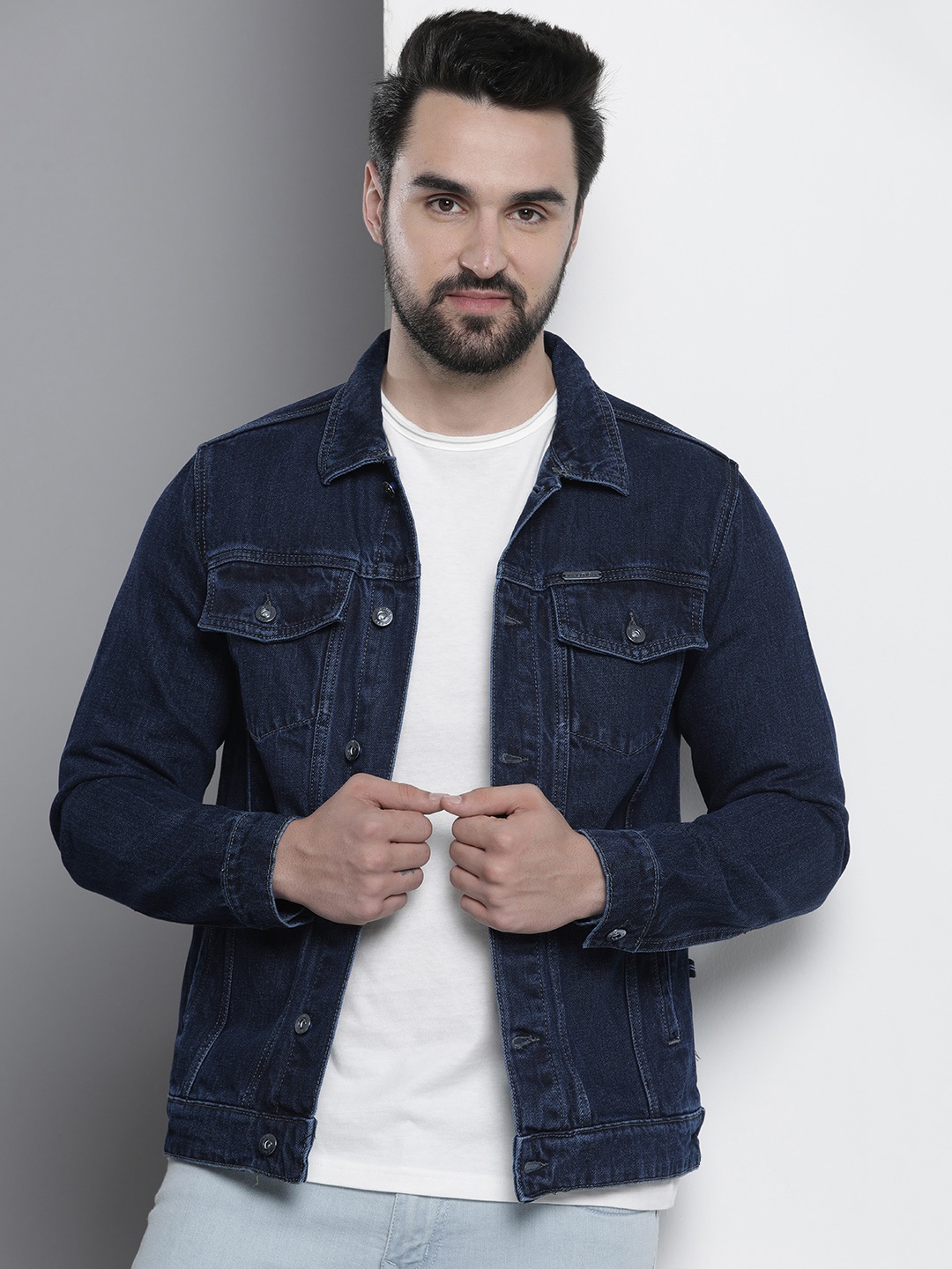 

Nautica Pure Cotton Denim Jacket, Blue