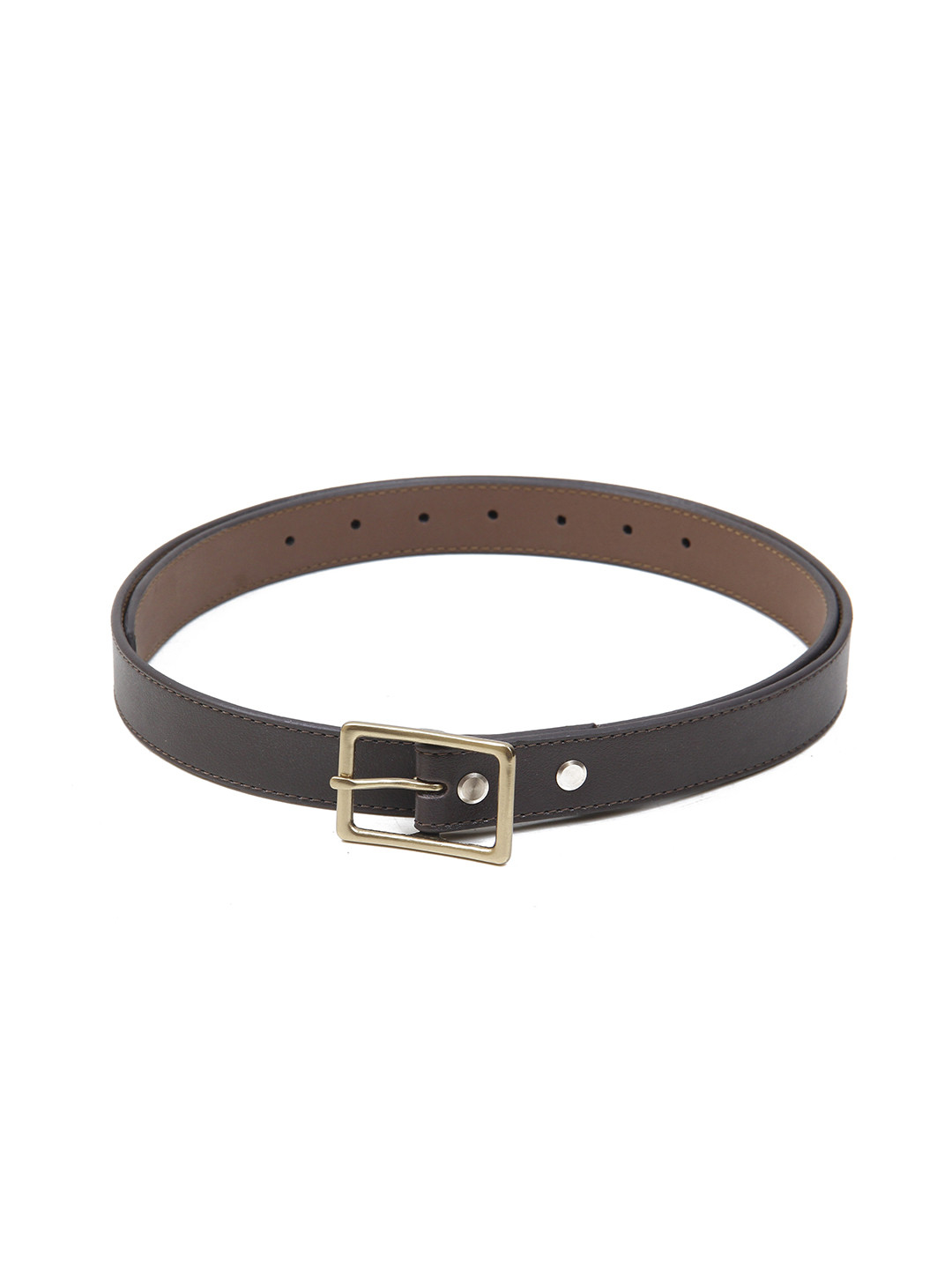 

Calvadoss Women Synthetic Leather Belt, Brown