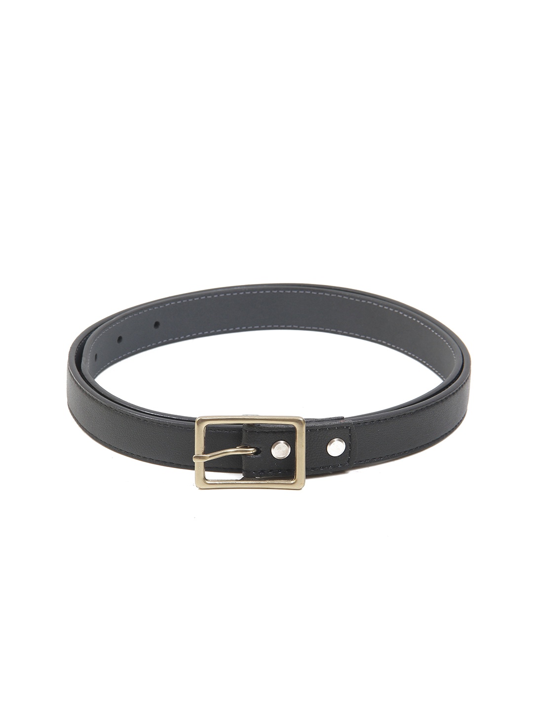 

Calvadoss Women Synthetic Leather Belt, Black