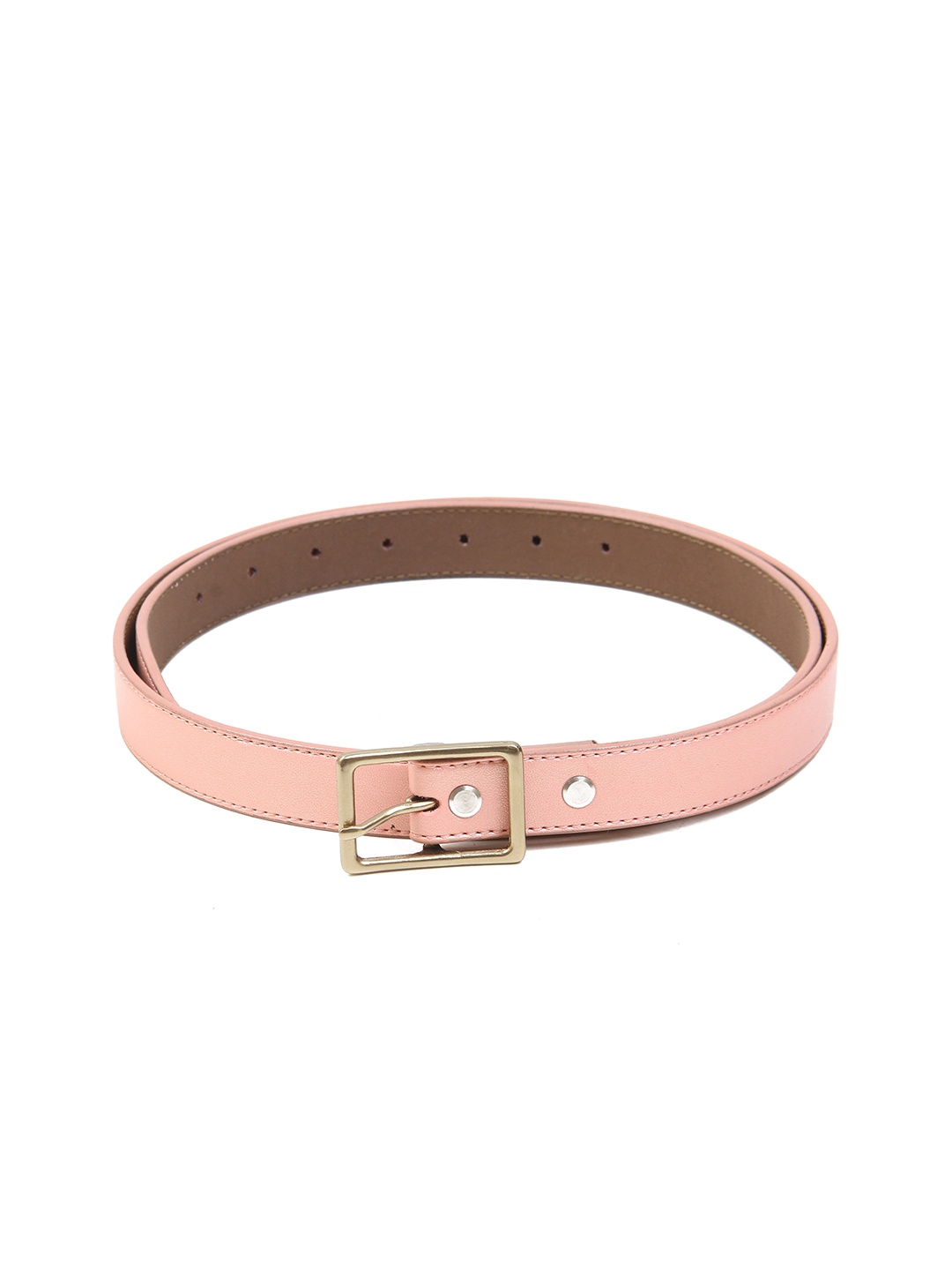 

Calvadoss Women Synthetic Leather Belt, Peach