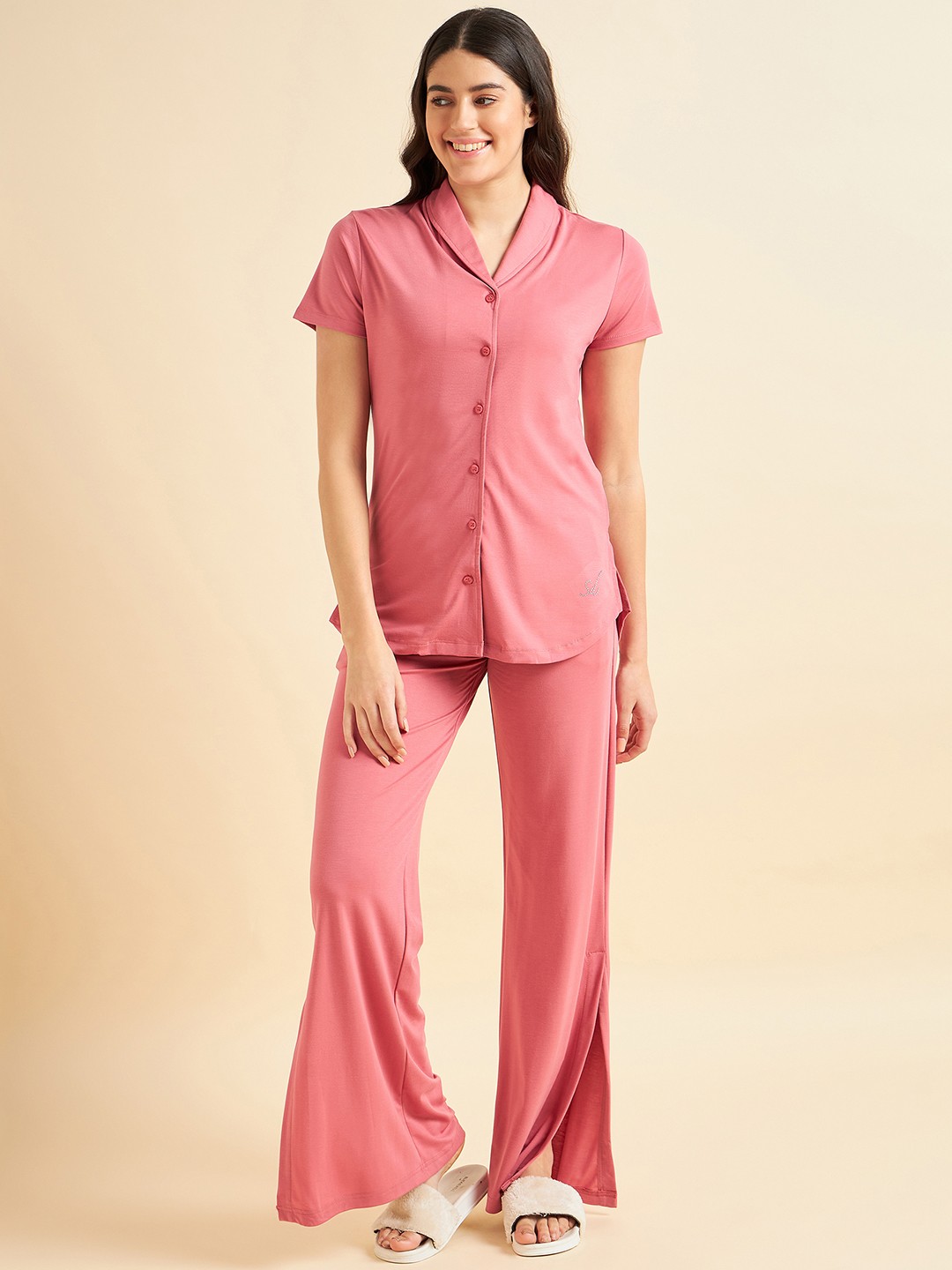 

Sweet Dreams Women Rose Night suit