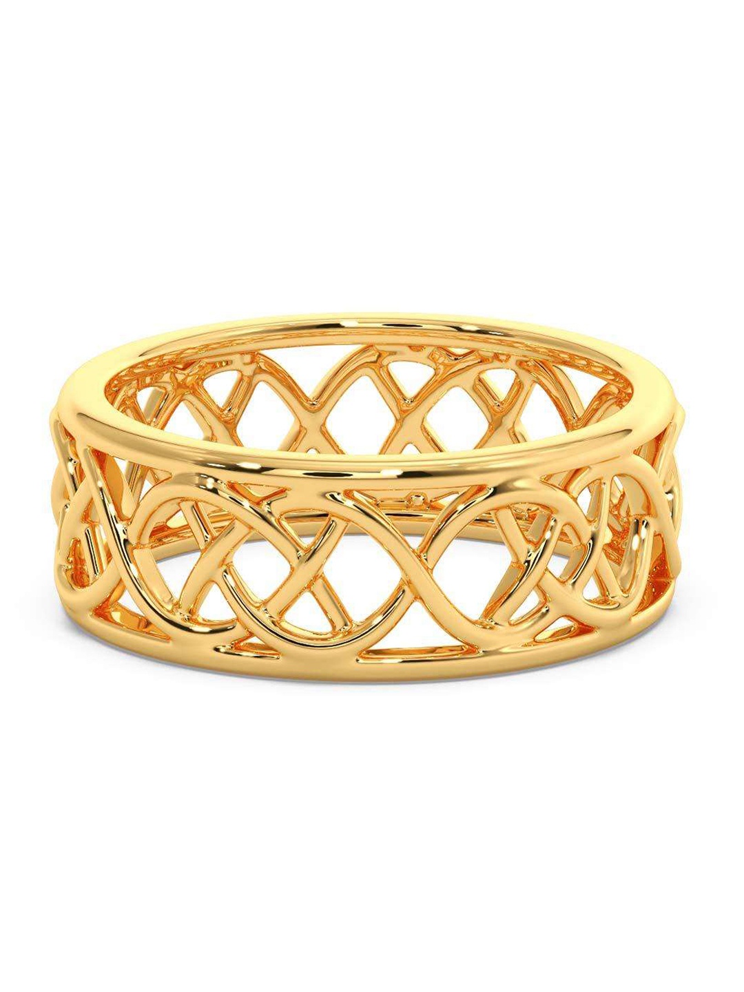 

CANDERE A KALYAN JEWELLERS COMPANY Men 14KT Gold Ring- 4.19 gm