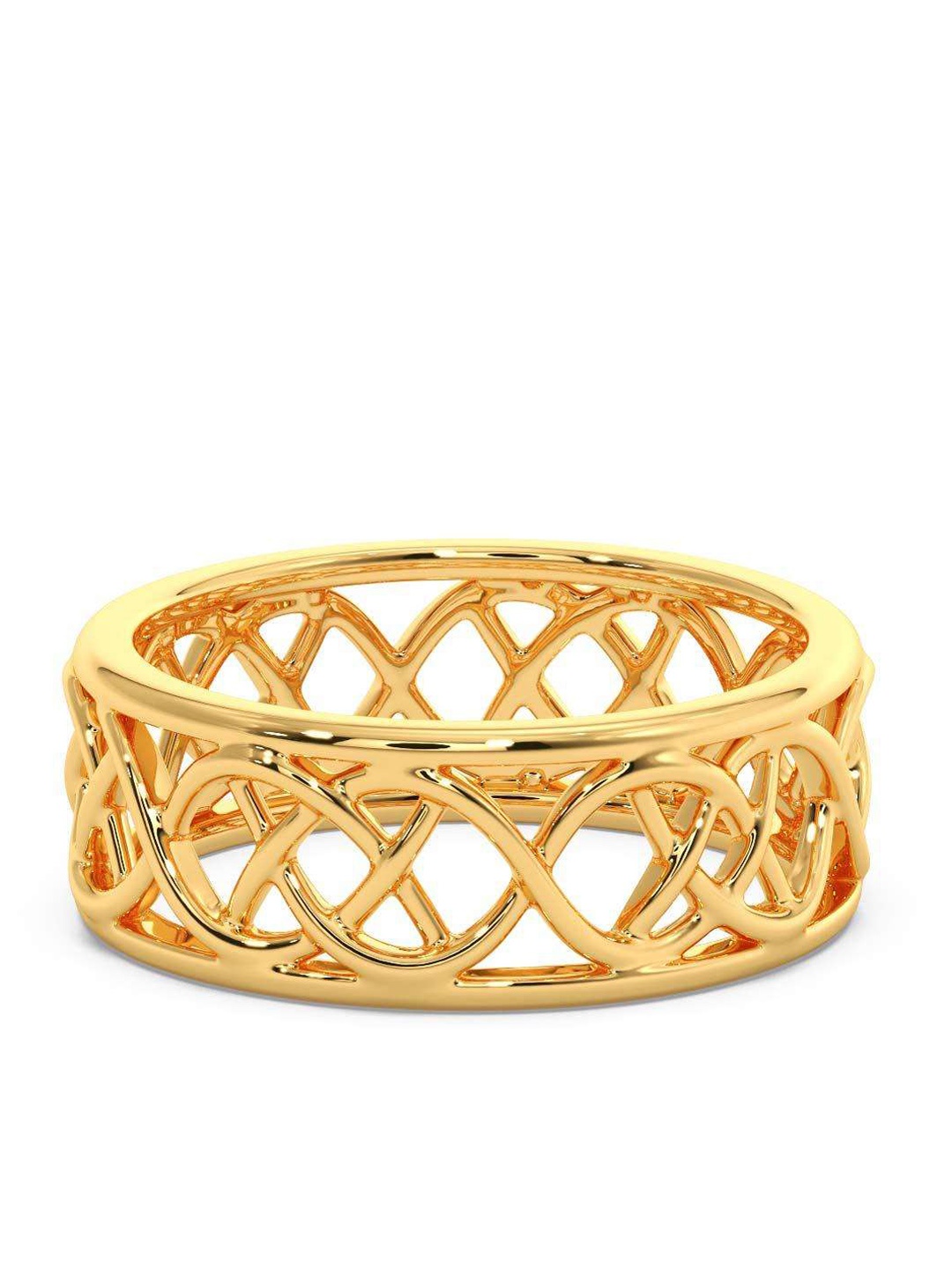 

CANDERE A KALYAN JEWELLERS COMPANY Men 14KT Gold Ring- 5.06 g