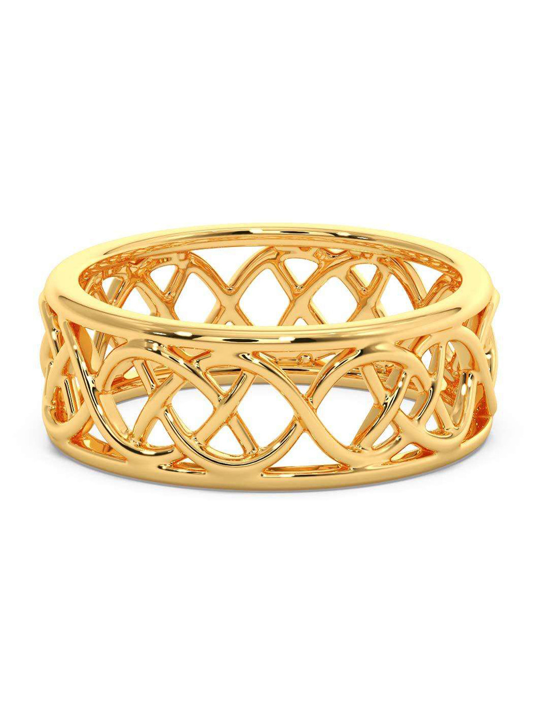 

CANDERE A KALYAN JEWELLERS COMPANY Men 18KT BIS Hallmark Gold Ring - 5.22 gm