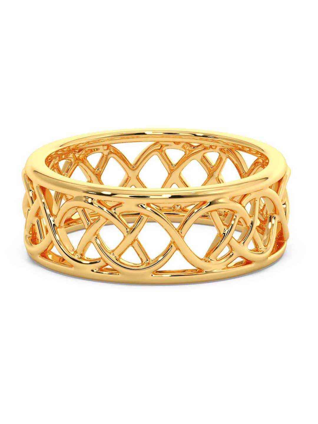 

CANDERE A KALYAN JEWELLERS COMPANY Men 14KT BIS Hallmark Gold Ring - 5.14gm