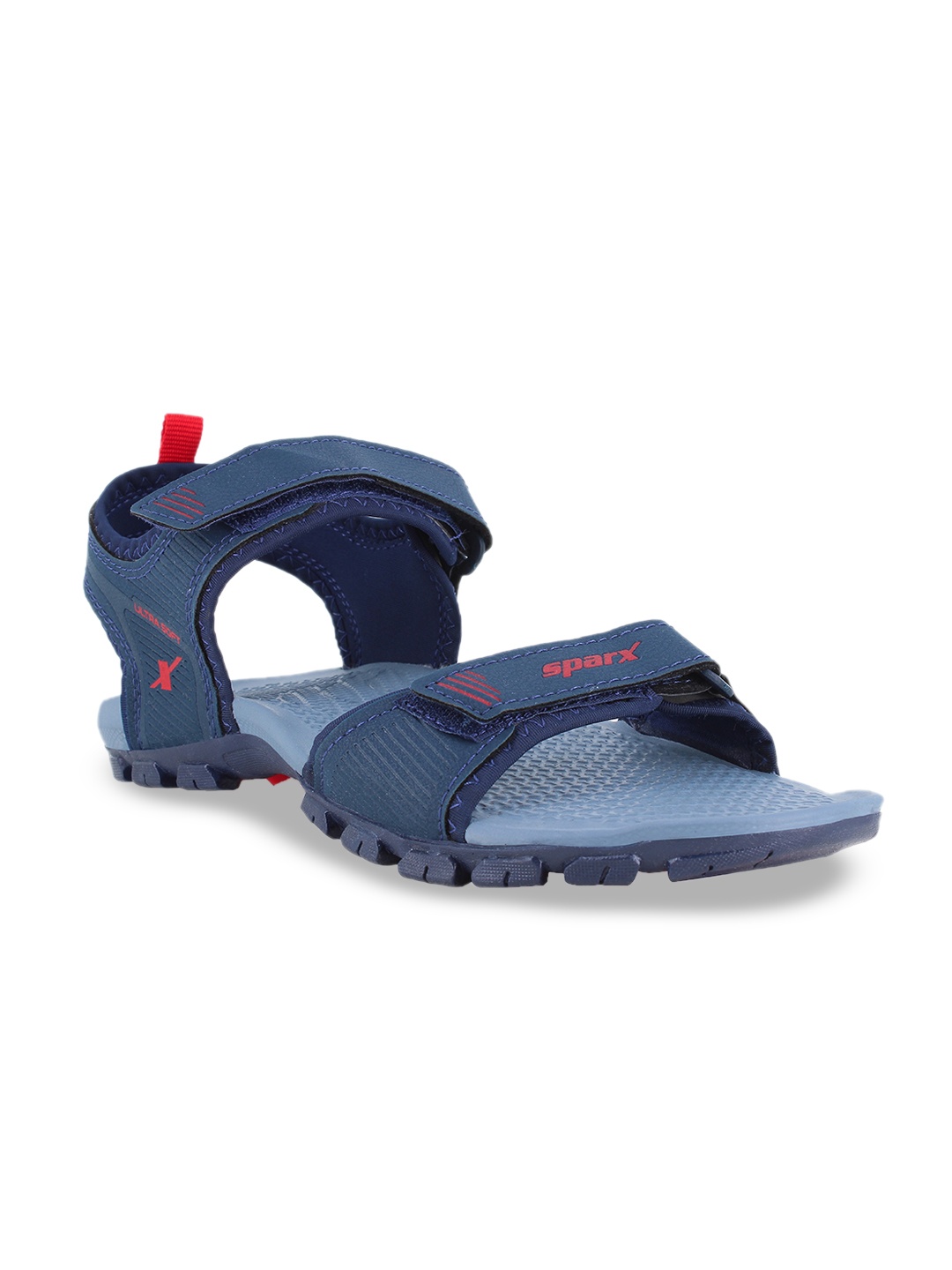 

Sparx Men Brand Logo Printed Floater Sports Sandals, Navy blue