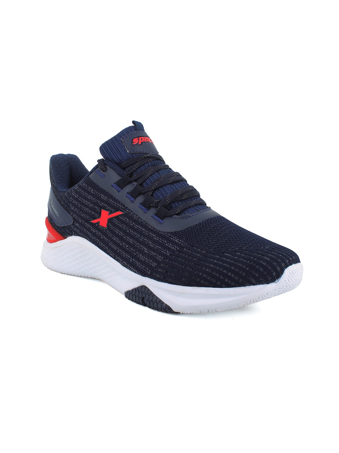 

Sparx Men Mesh Non-Marking Running Sports Shoes, Navy blue