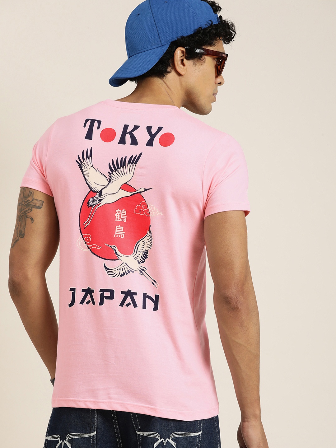 

DILLINGER Men Graphic Printed Regular Fit T-shirt, Pink
