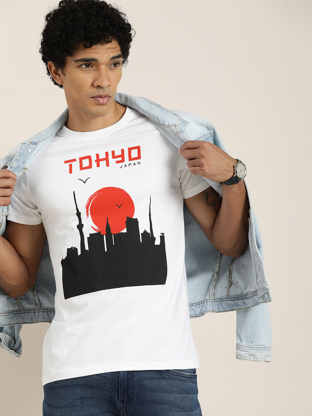 

DILLINGER Pure Cotton Printed T-shirt, White