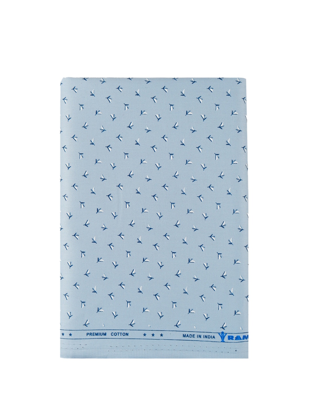 

Ramraj Men Printed Shirt Clothing Fabric, Blue
