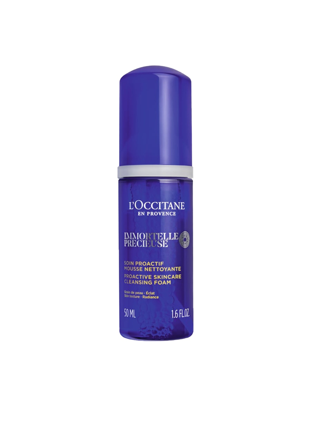 

LOccitane en Provence Immortelle Precious Proative Skincare Cleansing Foam - 50 ml, Blue