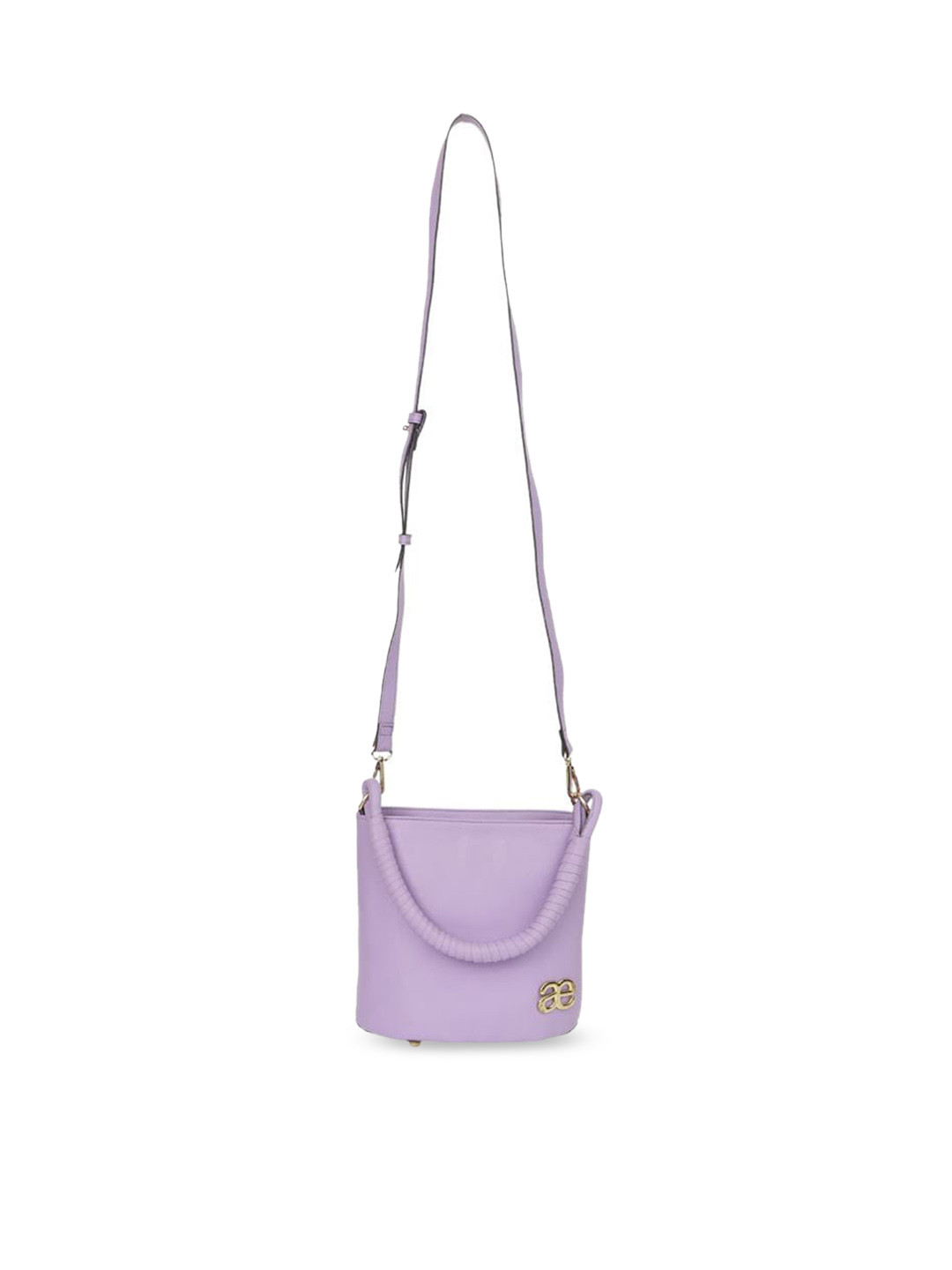 

Aegte Pu Bucket Sling Bag, Lavender