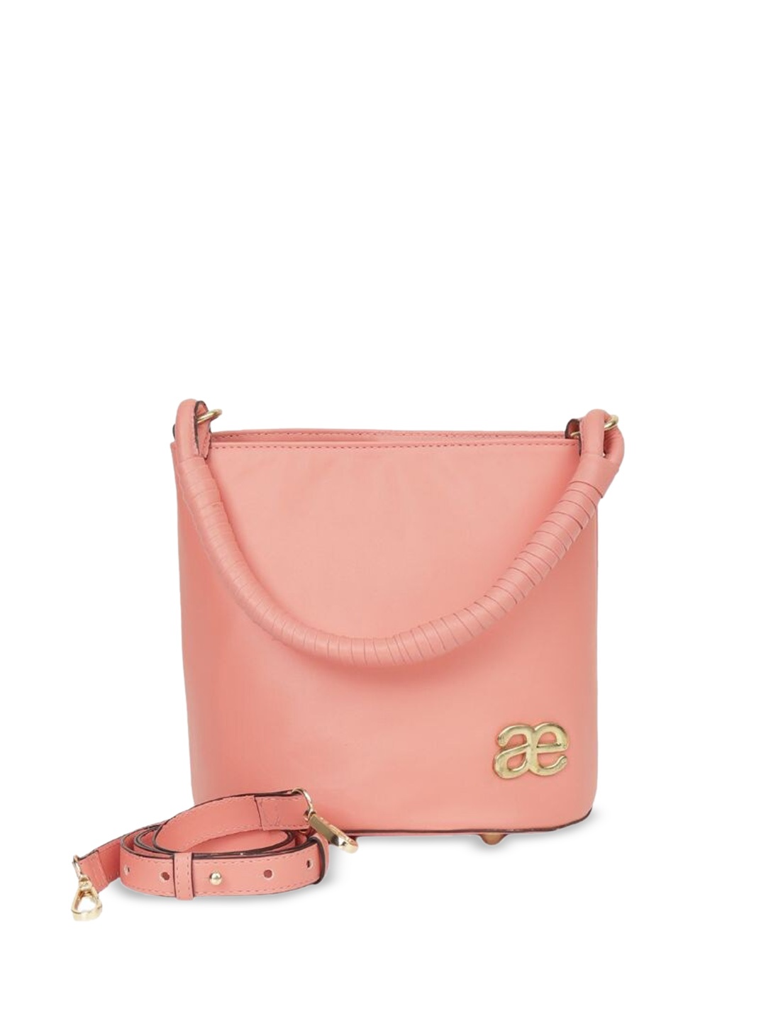 

Aegte Pu Bucket Sling Bag, Orange