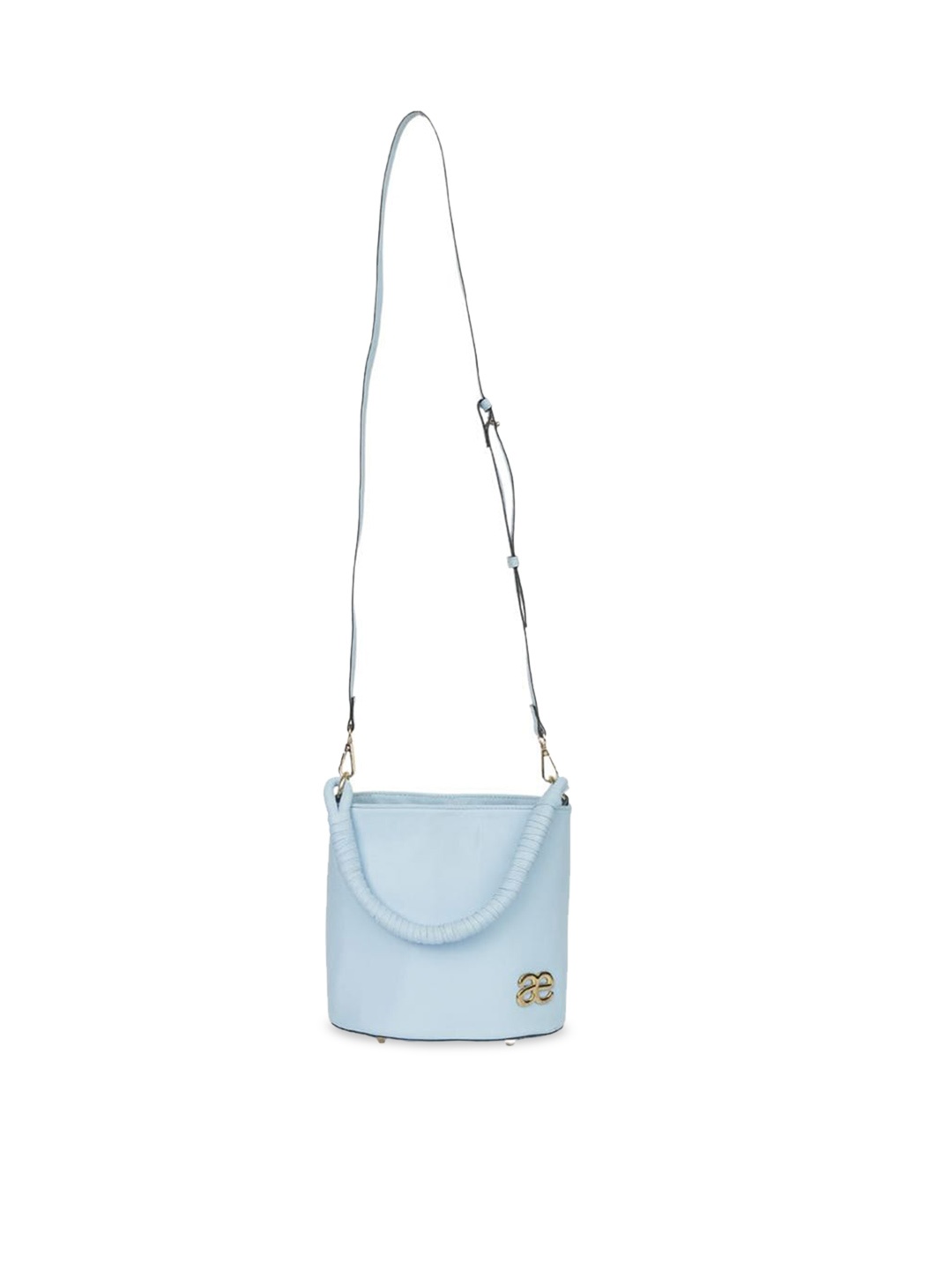 

Aegte Textured Bucket Sling Bag, Blue