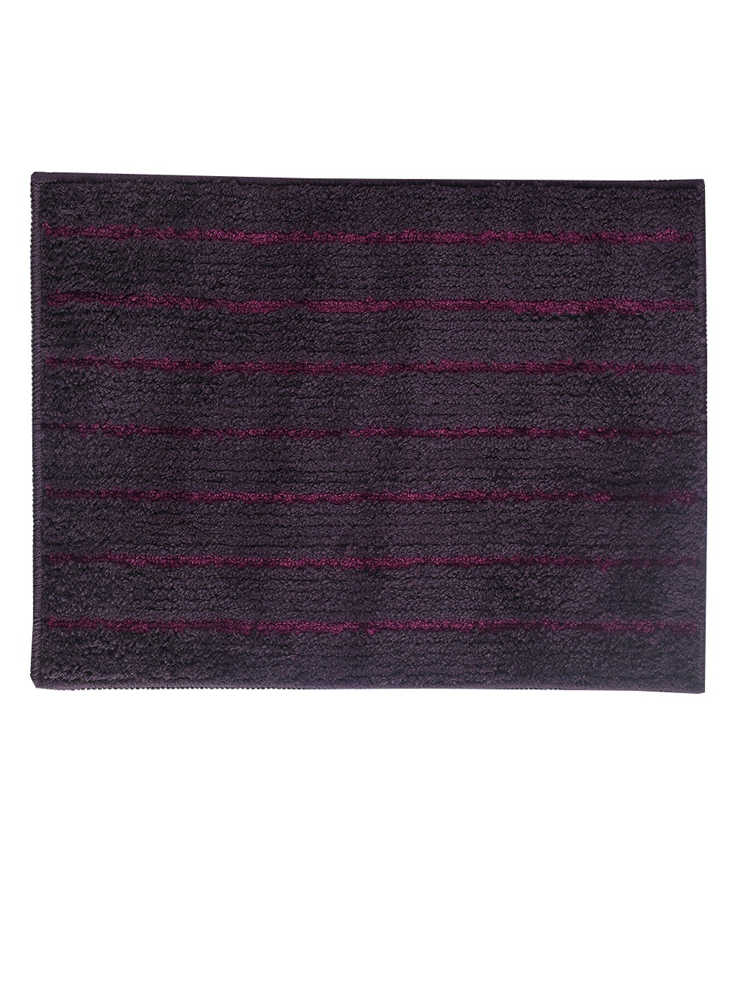 

Saral Home Champs Maroon & Purple Self-Design Anti-Skid Doormat