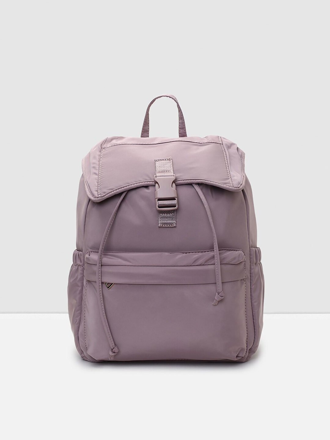 

max Women Buckle Closure Backpack, Purple
