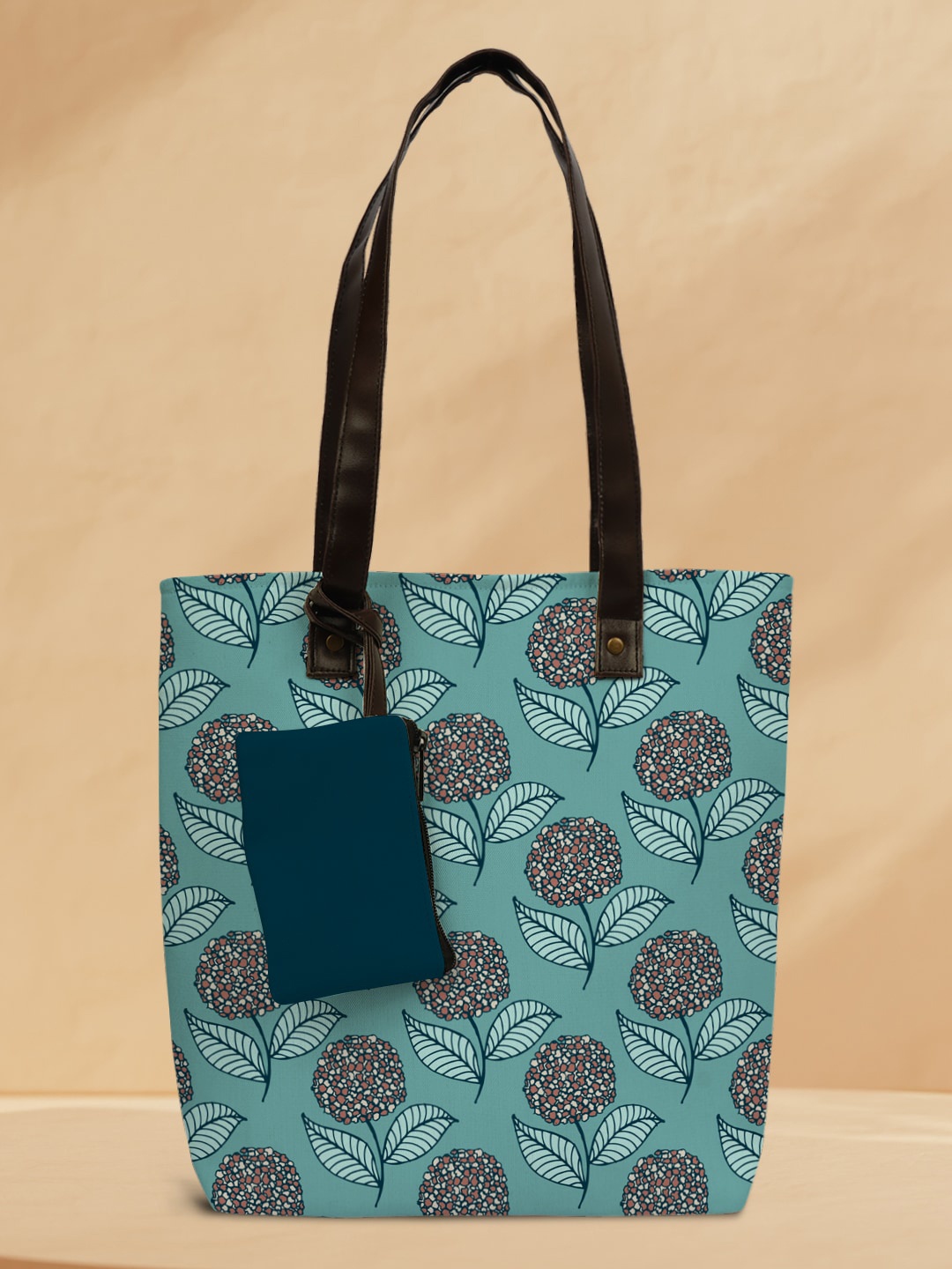 

Crazy Corner Printed Shopper Tote Bag, Blue
