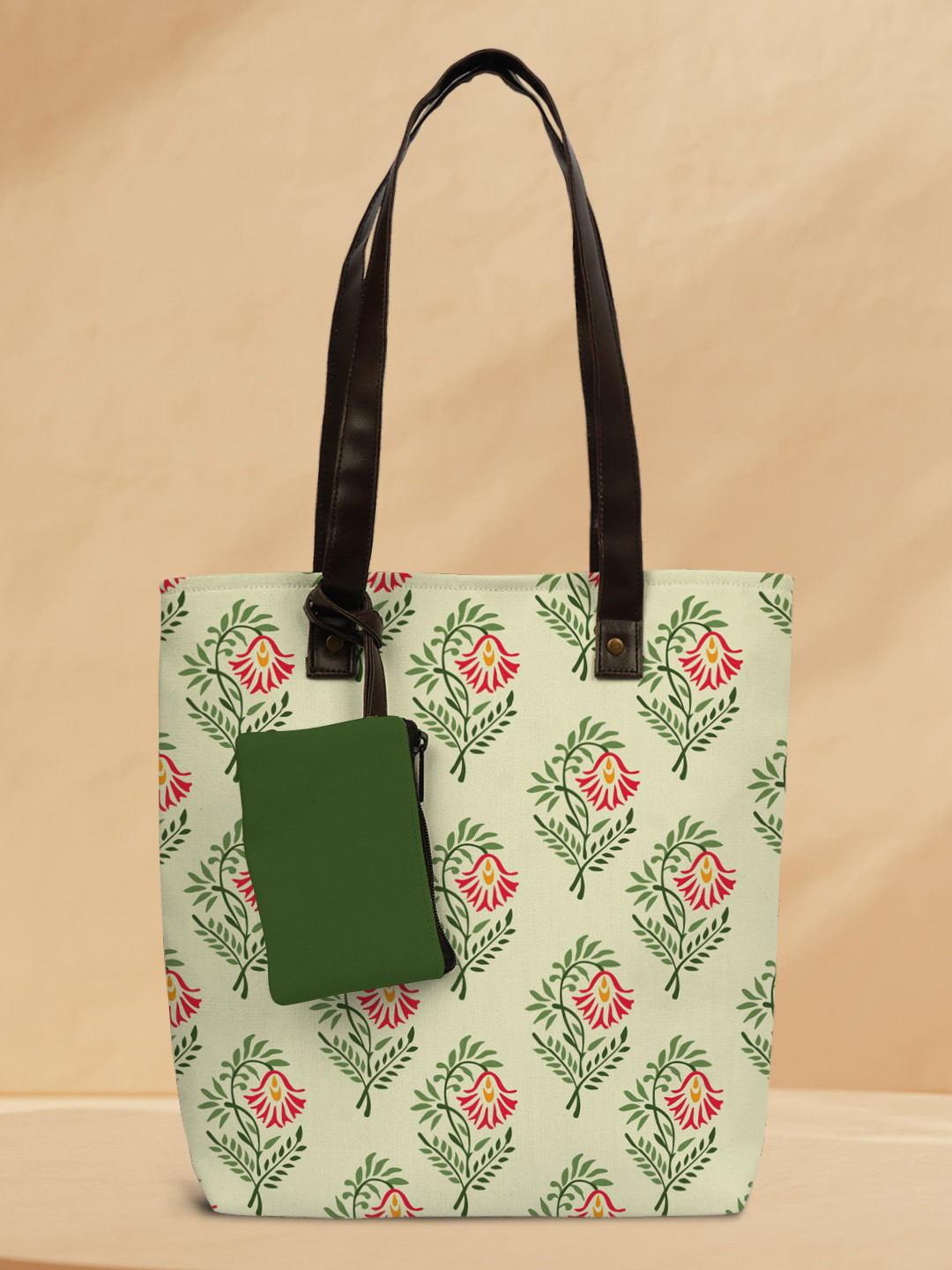 

Crazy Corner Printed Oversized Shopper Tote Bag, Green