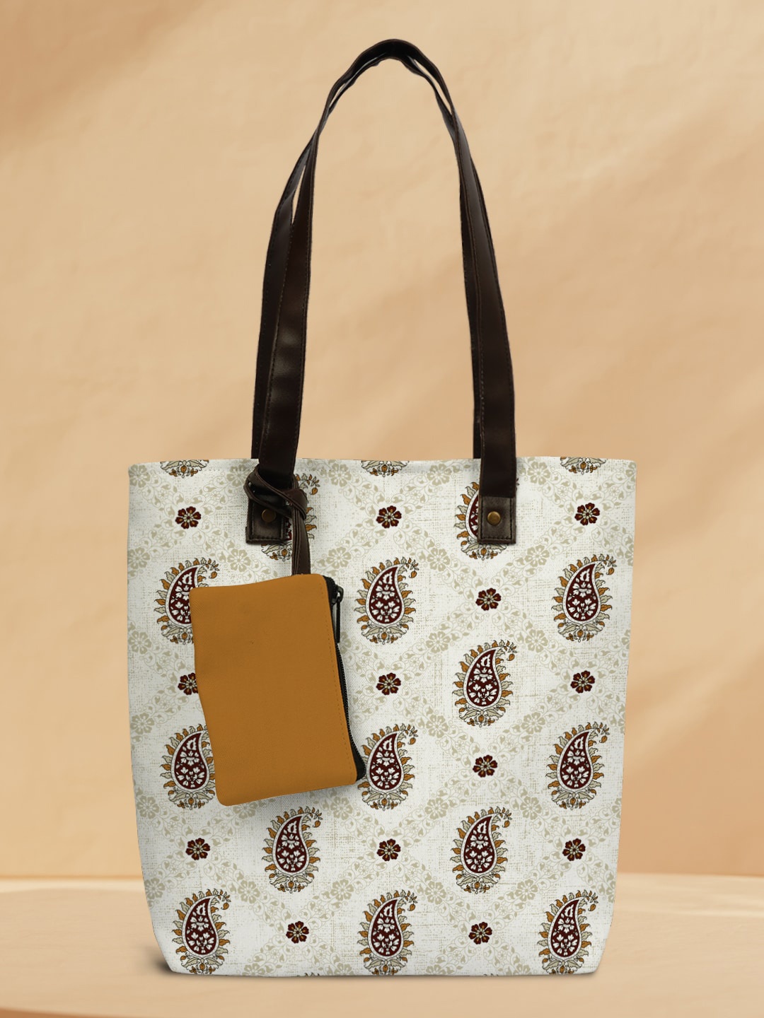 

Crazy Corner Printed Oversized Shopper Tote Bag, White