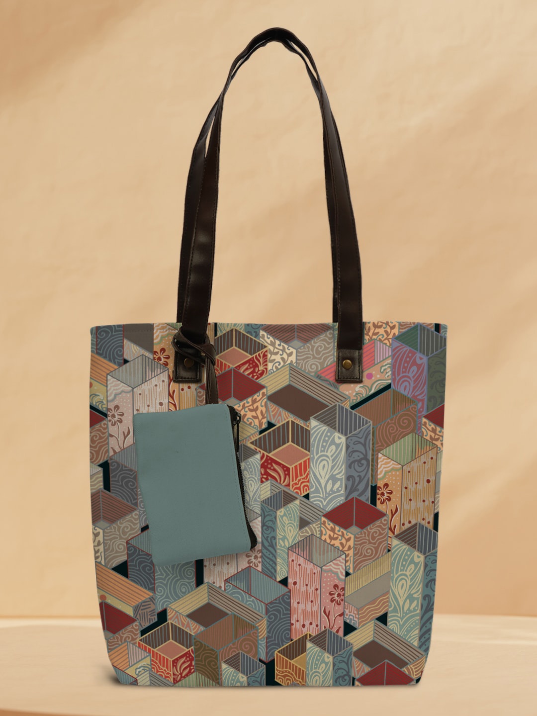 

Crazy Corner Printed Shopper Tote Bag, Multi