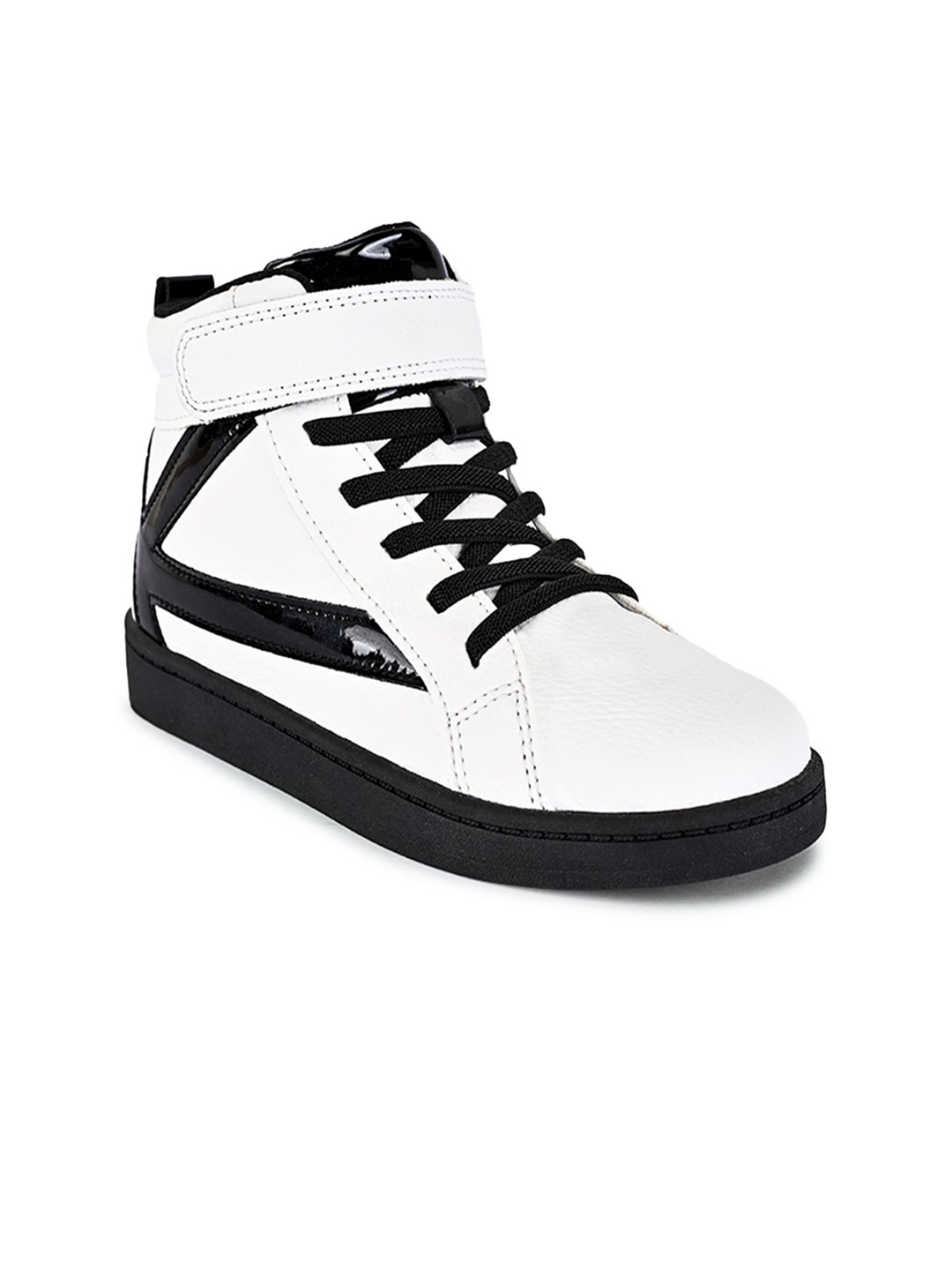 

KazarMax Women Colourblocked Mid-Top Sneakers, White