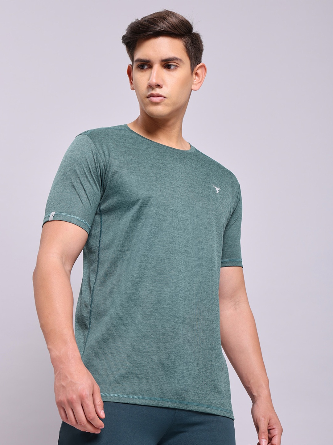 

Technosport Antimicrobial Training And Gym Sports T-shirt, Green