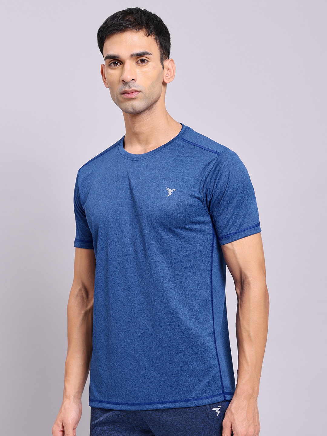 

Technosport Antimicrobial Training And Gym Sports T-shirt, Blue