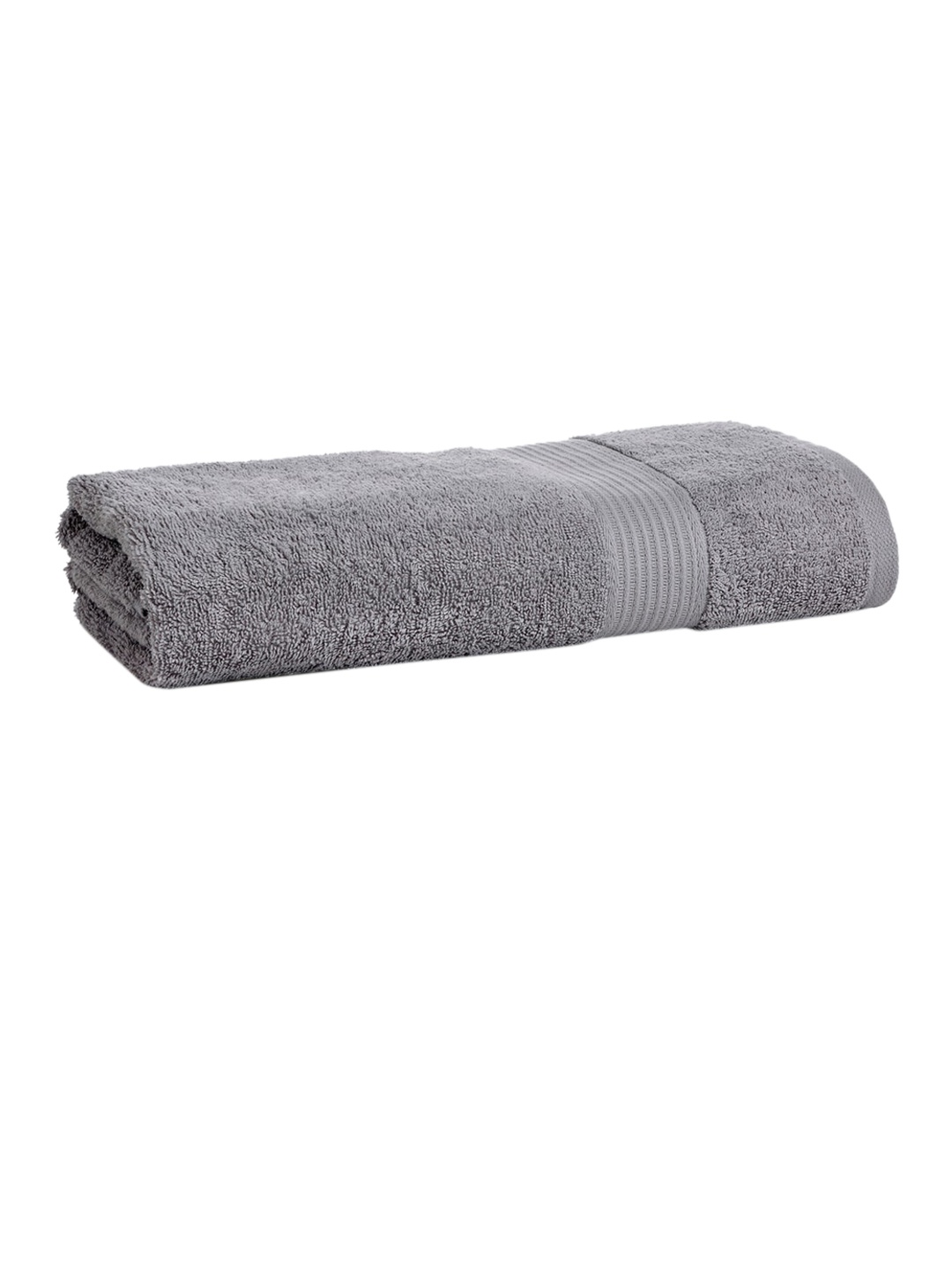 

HOUMN Horizon Grey Self-Designed 500 GSM Terry Cotton Bath Towel